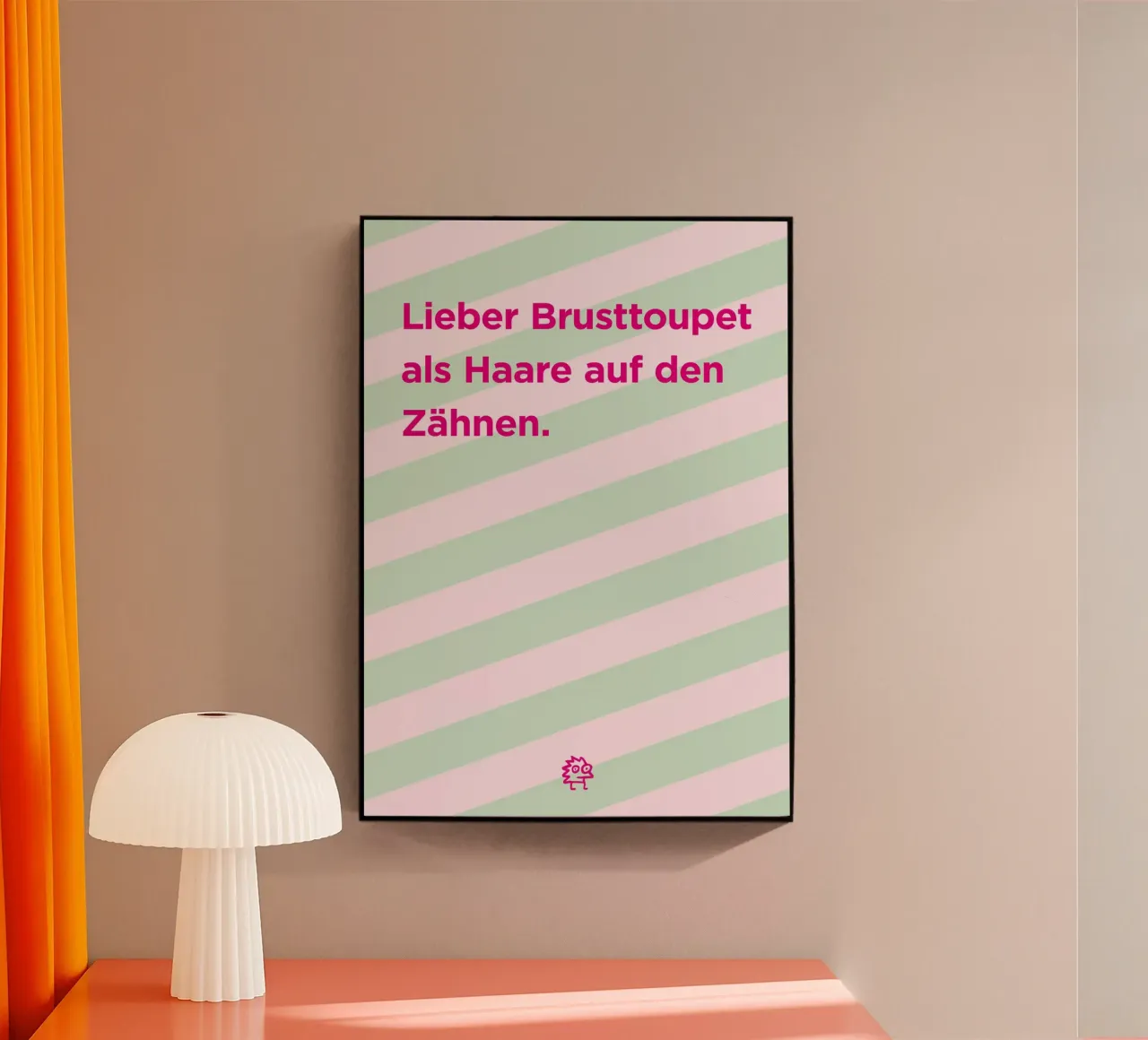 Brusttoupet plexiglass da Art Fart