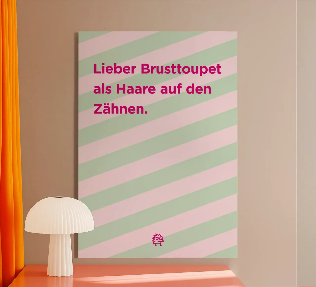 Brusttoupet plexiglass da Art Fart