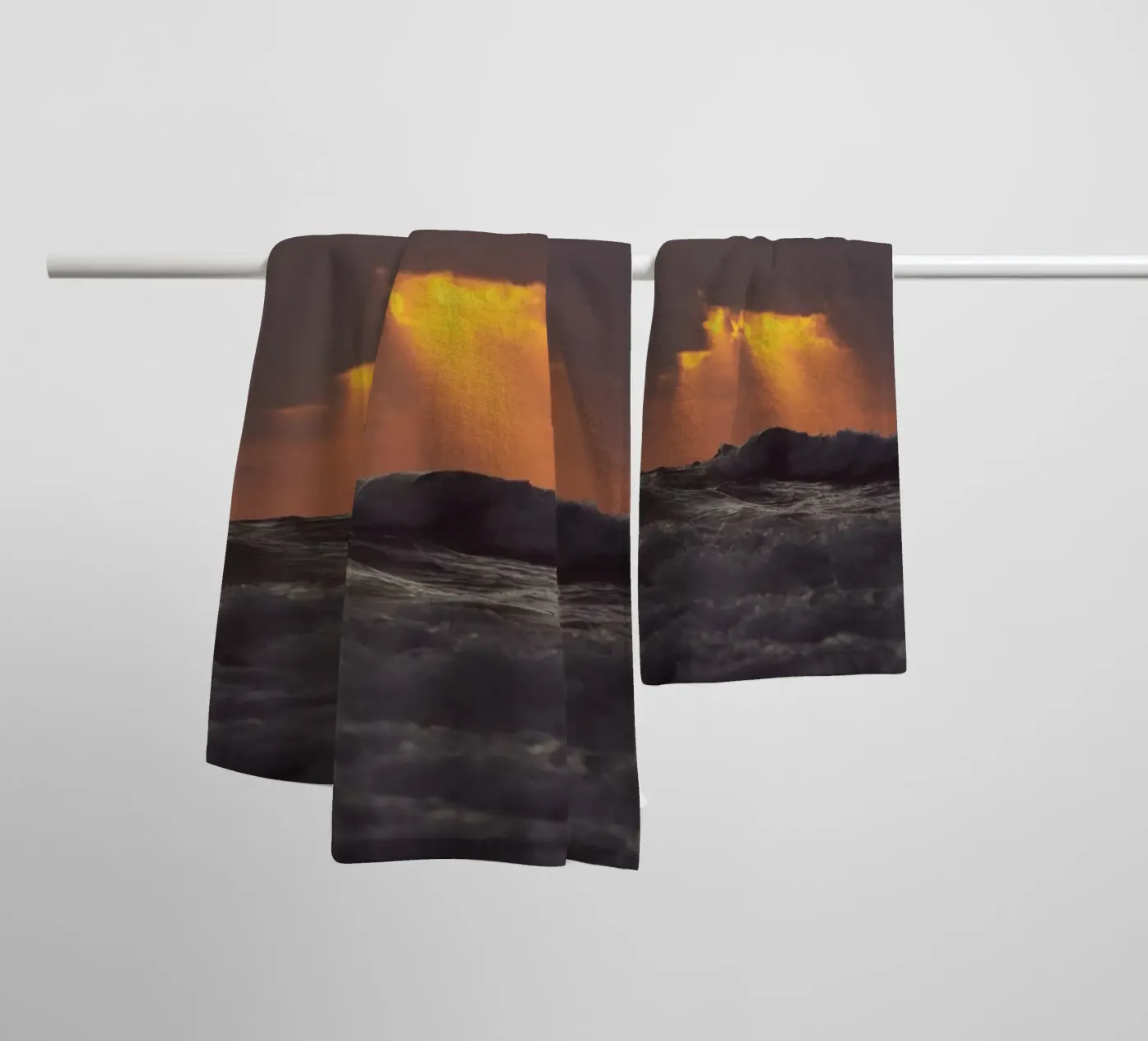 Dialoog badhanddoek van Tal Paz-Fridman