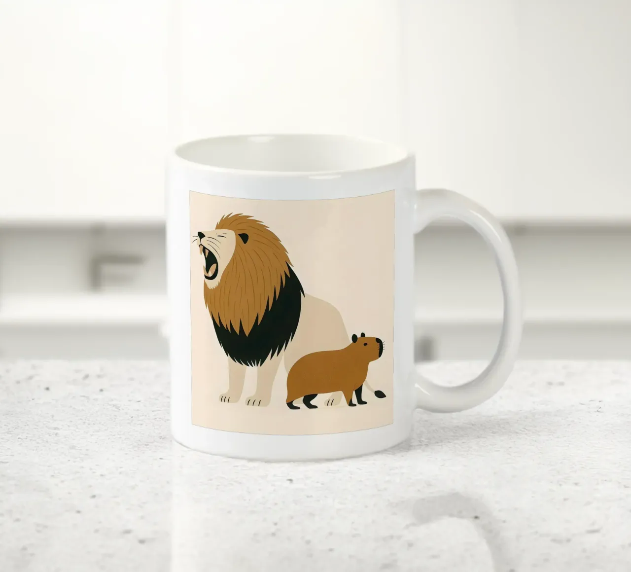 Quando il vostro amico è un extra tazza in ceramica da KANESYAARTS