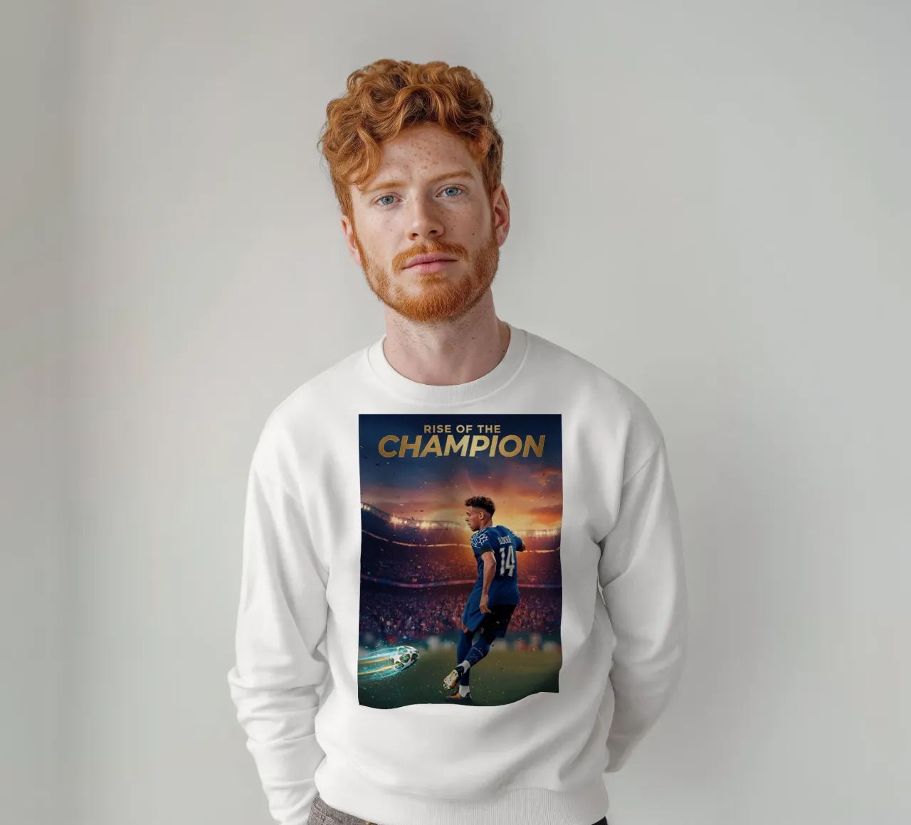 Desiderio Doue ascesa del campione felpa da Lembayung art