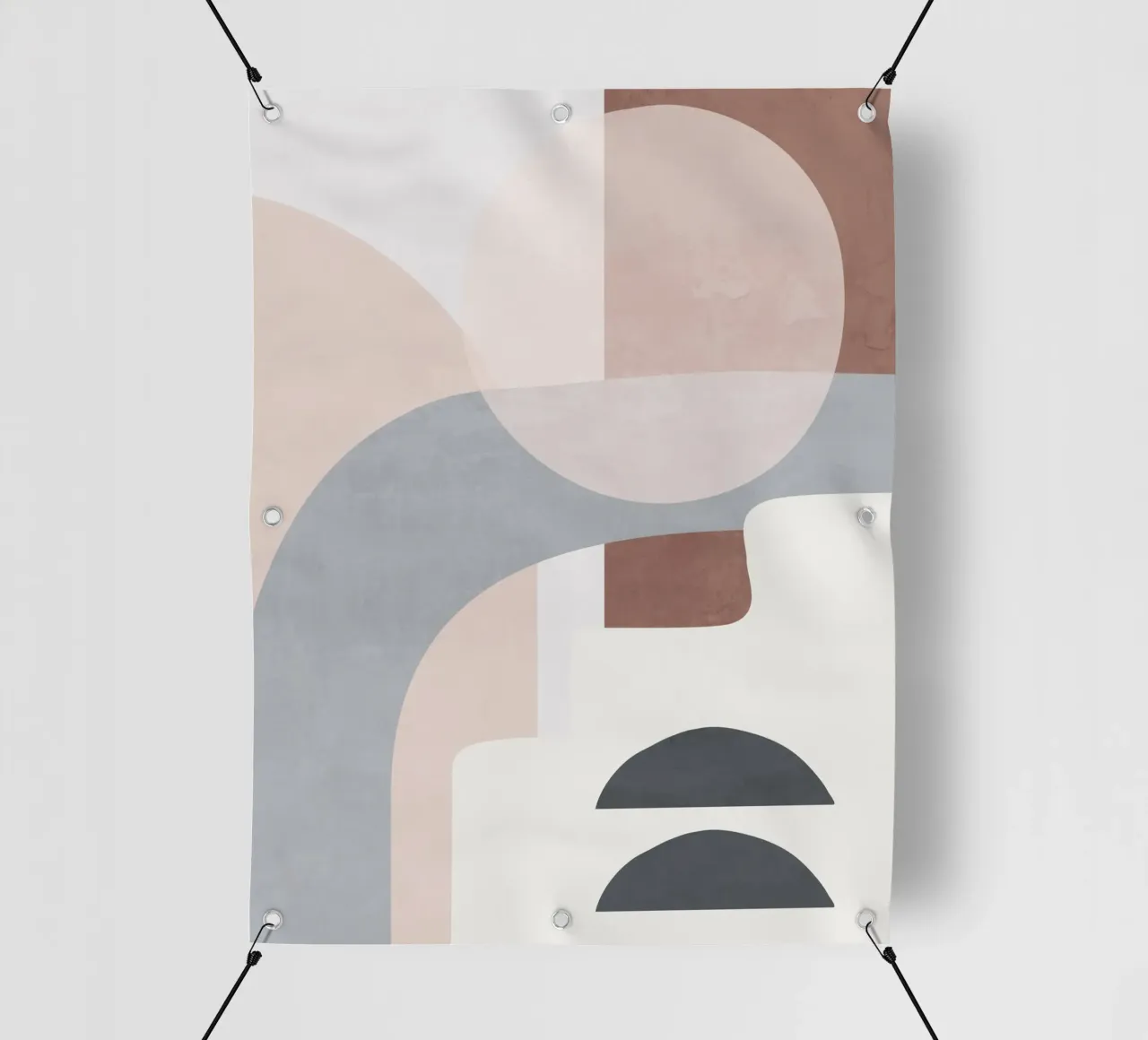 Forme morbide minimali VII telo in pvc da ThingDesign