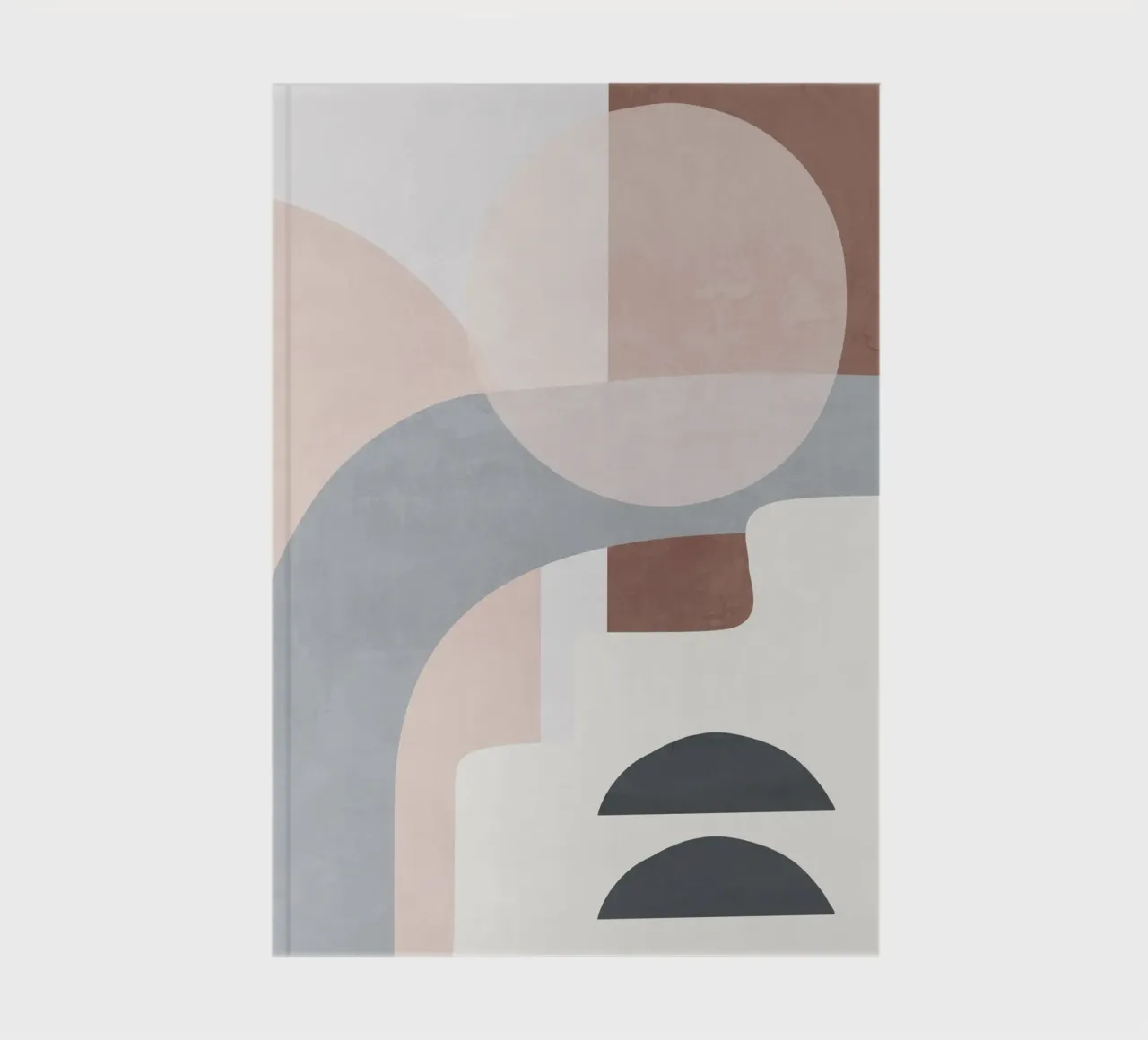 Minimal Soft Shapes VII notebook by ThingDesign