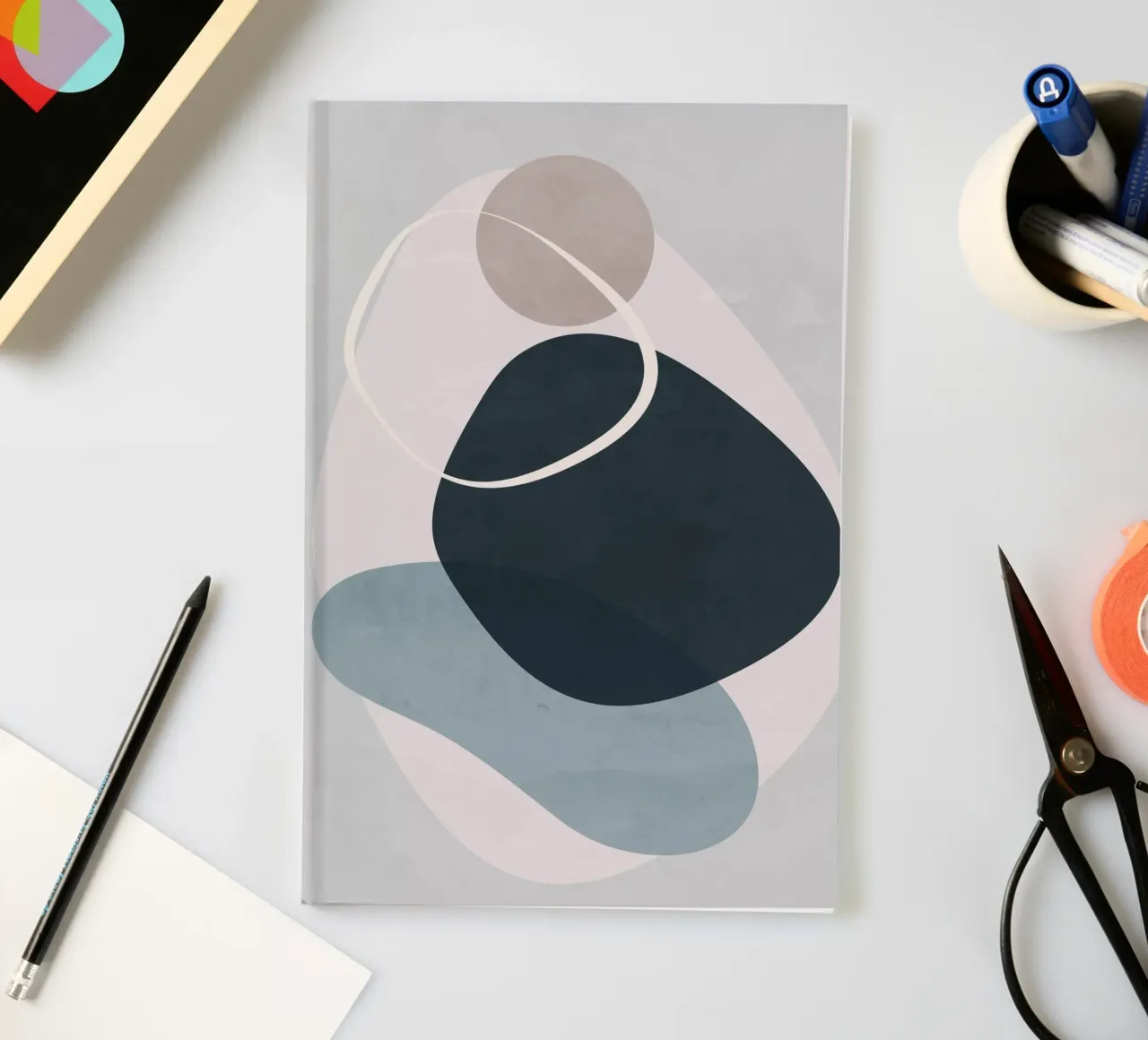 Minimal Soft Shapes VI notebook by ThingDesign