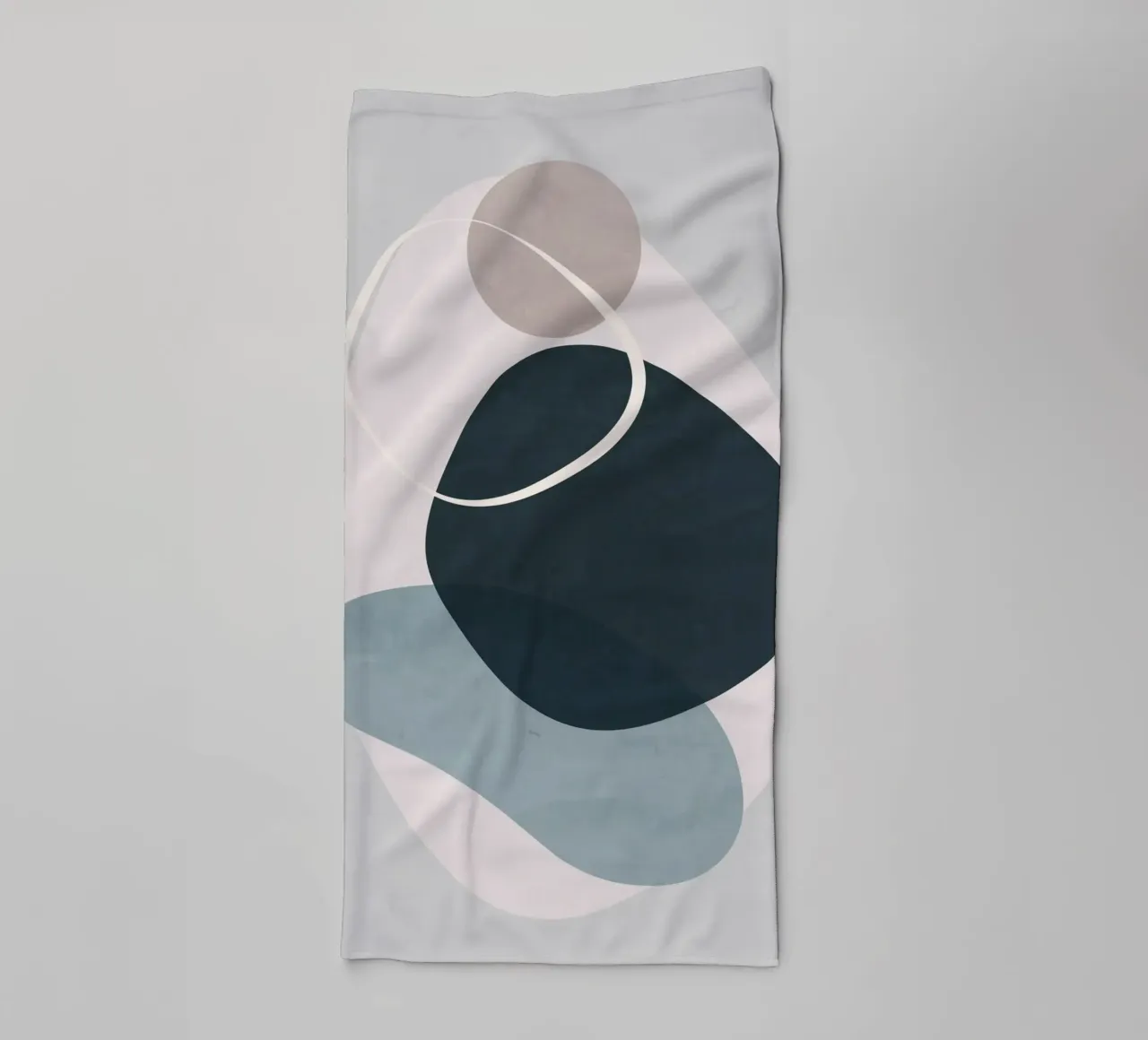 Minimal Soft Shapes VI towel by ThingDesign