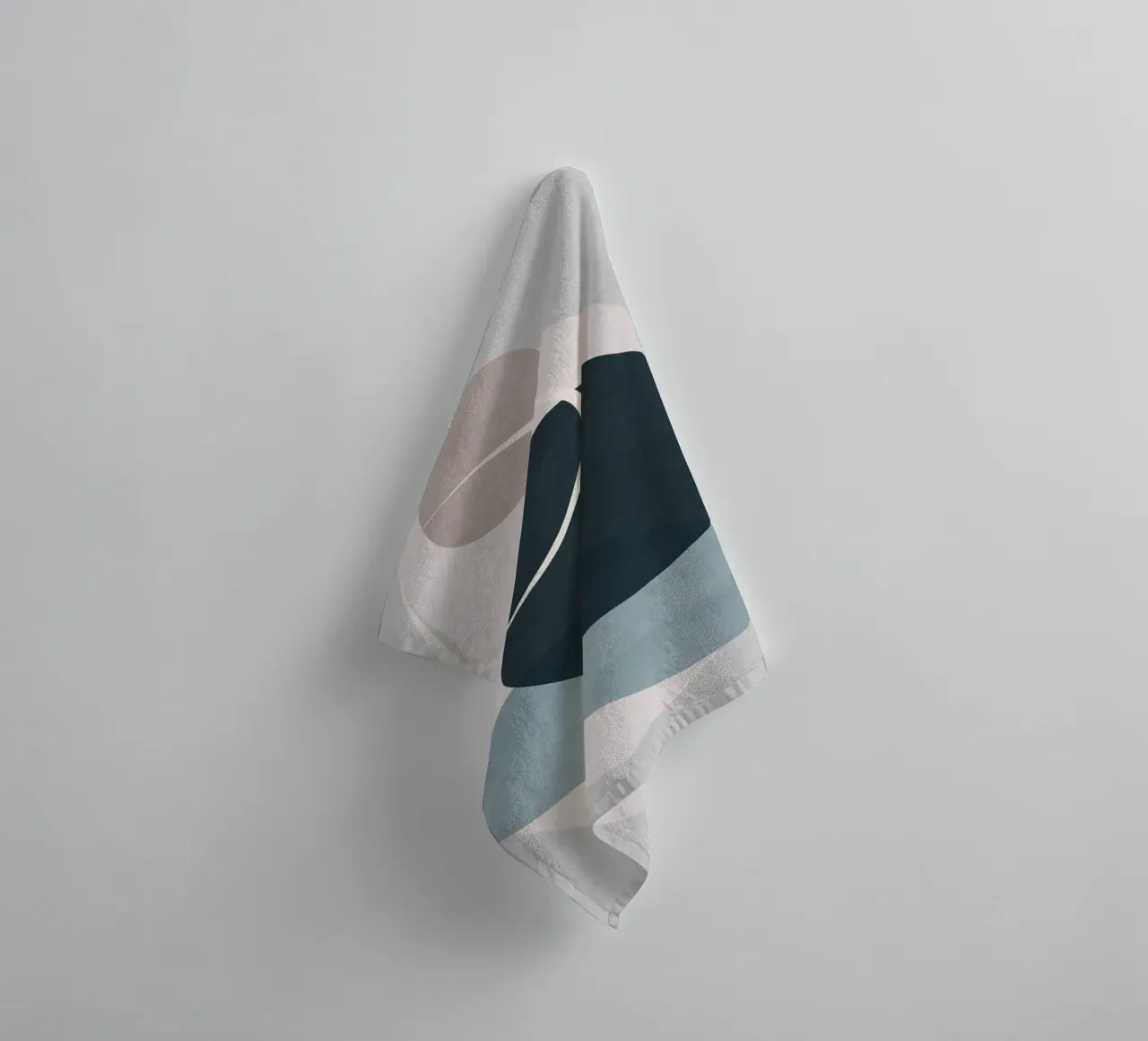Minimal Soft Shapes VI towel by ThingDesign