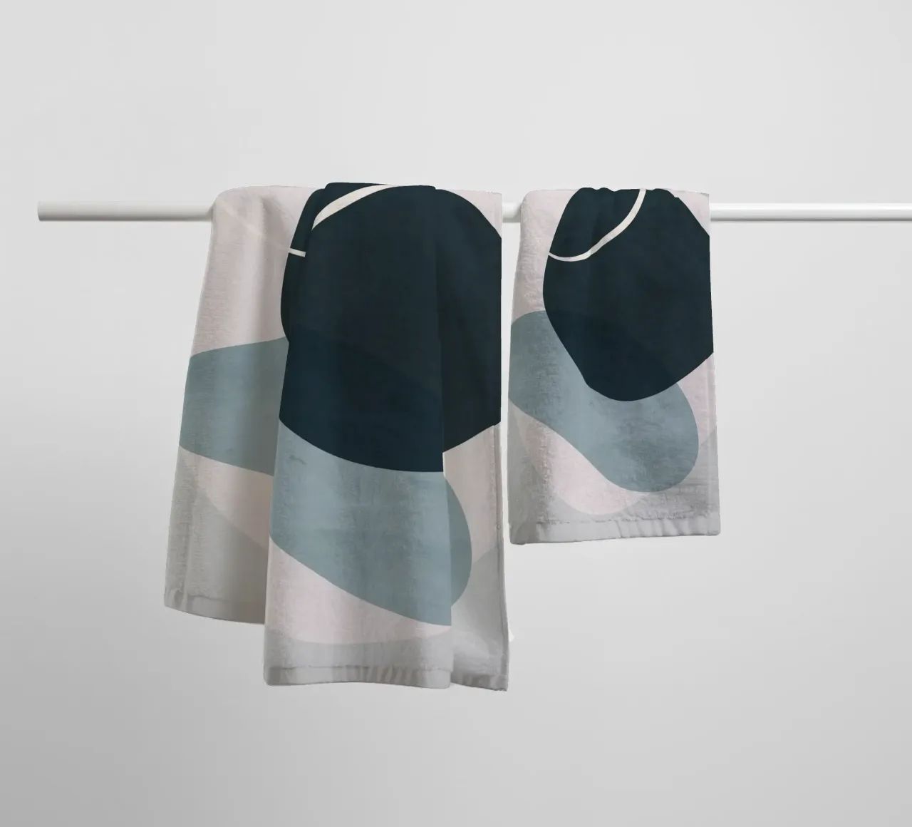 Minimal Soft Shapes VI towel by ThingDesign
