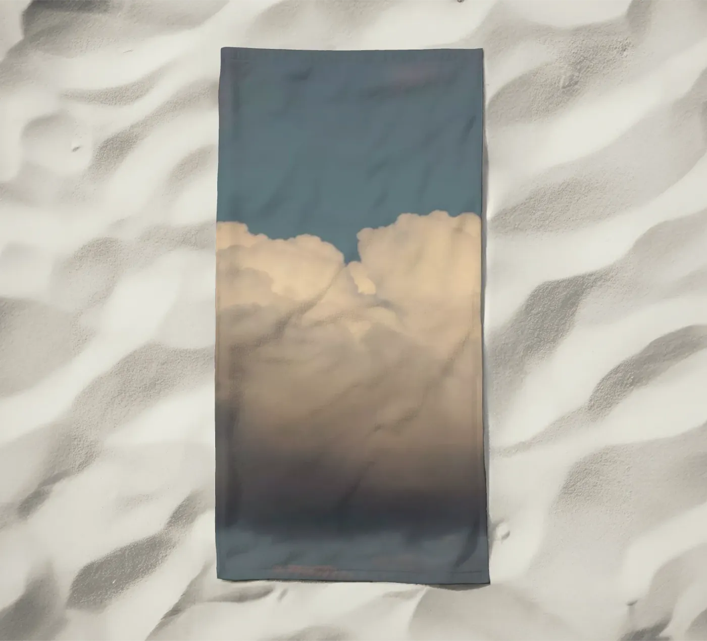 Cloud(s) #12 beach towel by Tal Paz-Fridman