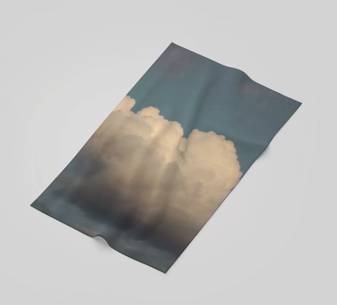 Cloud(s) #12 beach towel by Tal Paz-Fridman