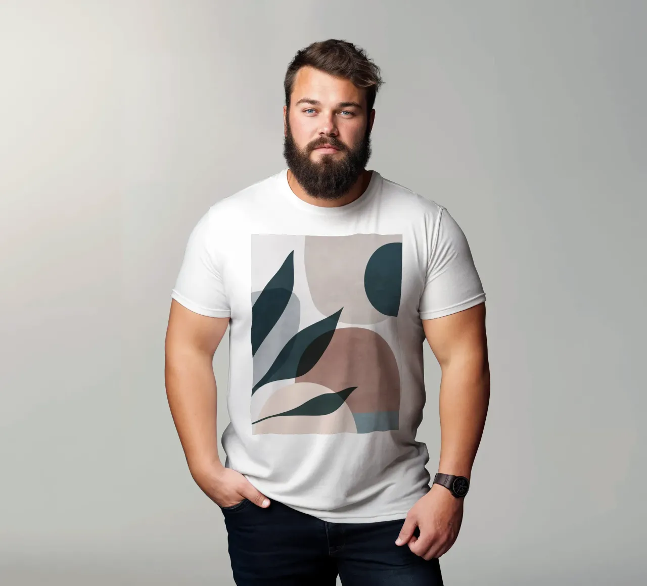 Forme morbide minimali V t-shirt da ThingDesign