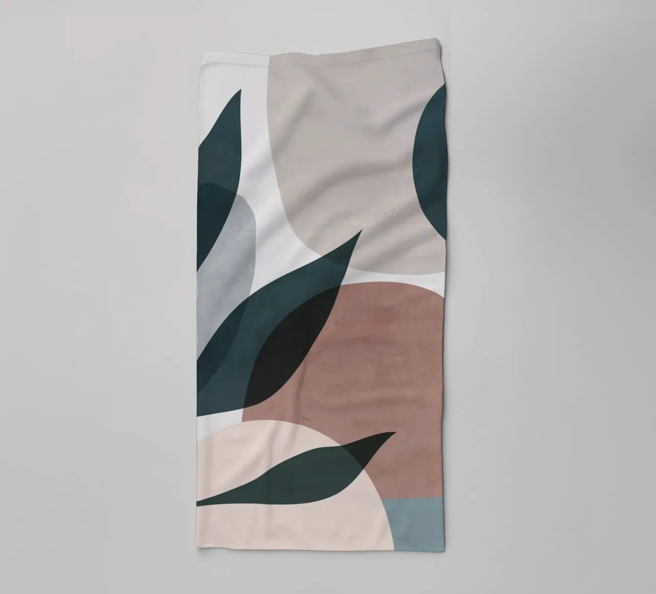 Minimal Soft Shapes V towel by ThingDesign