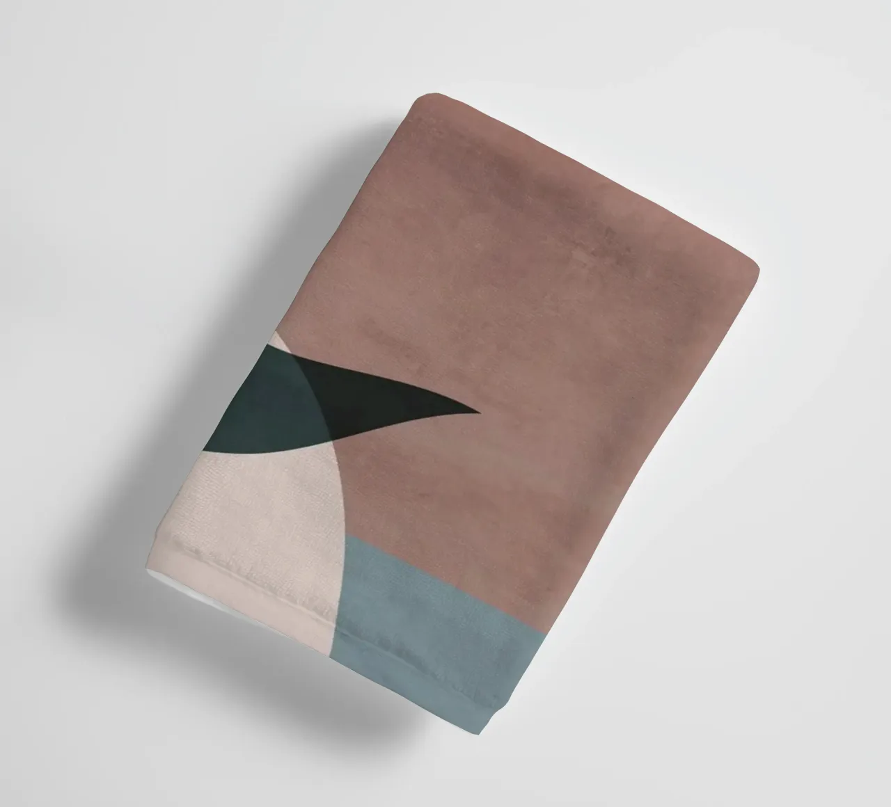 Minimal Soft Shapes V towel by ThingDesign