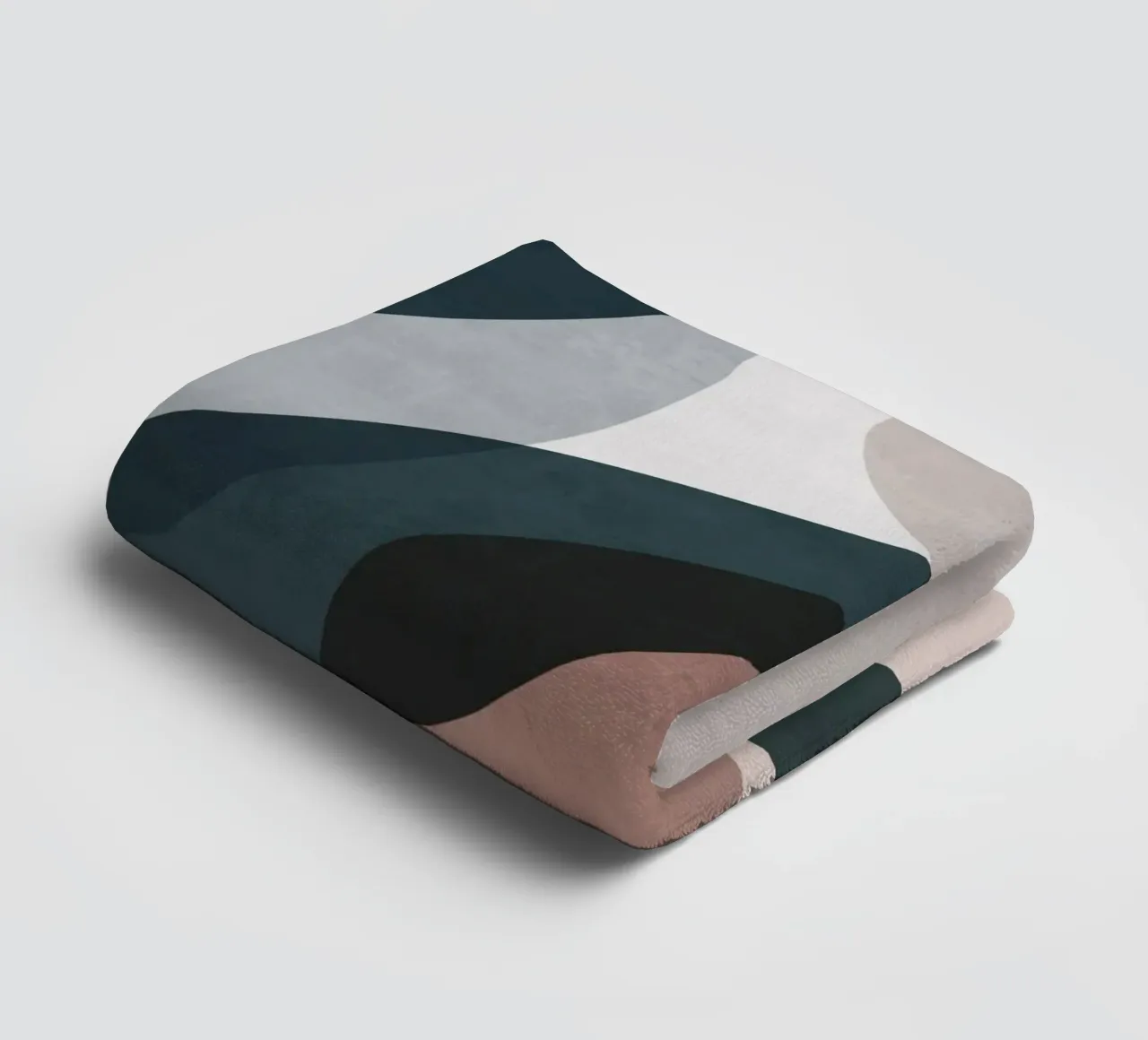 Minimal Soft Shapes V towel by ThingDesign
