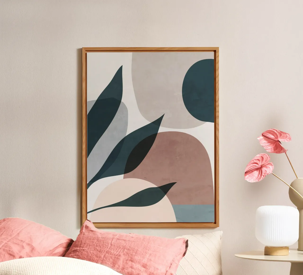 Forme morbide minimali V alluminio dibond da ThingDesign