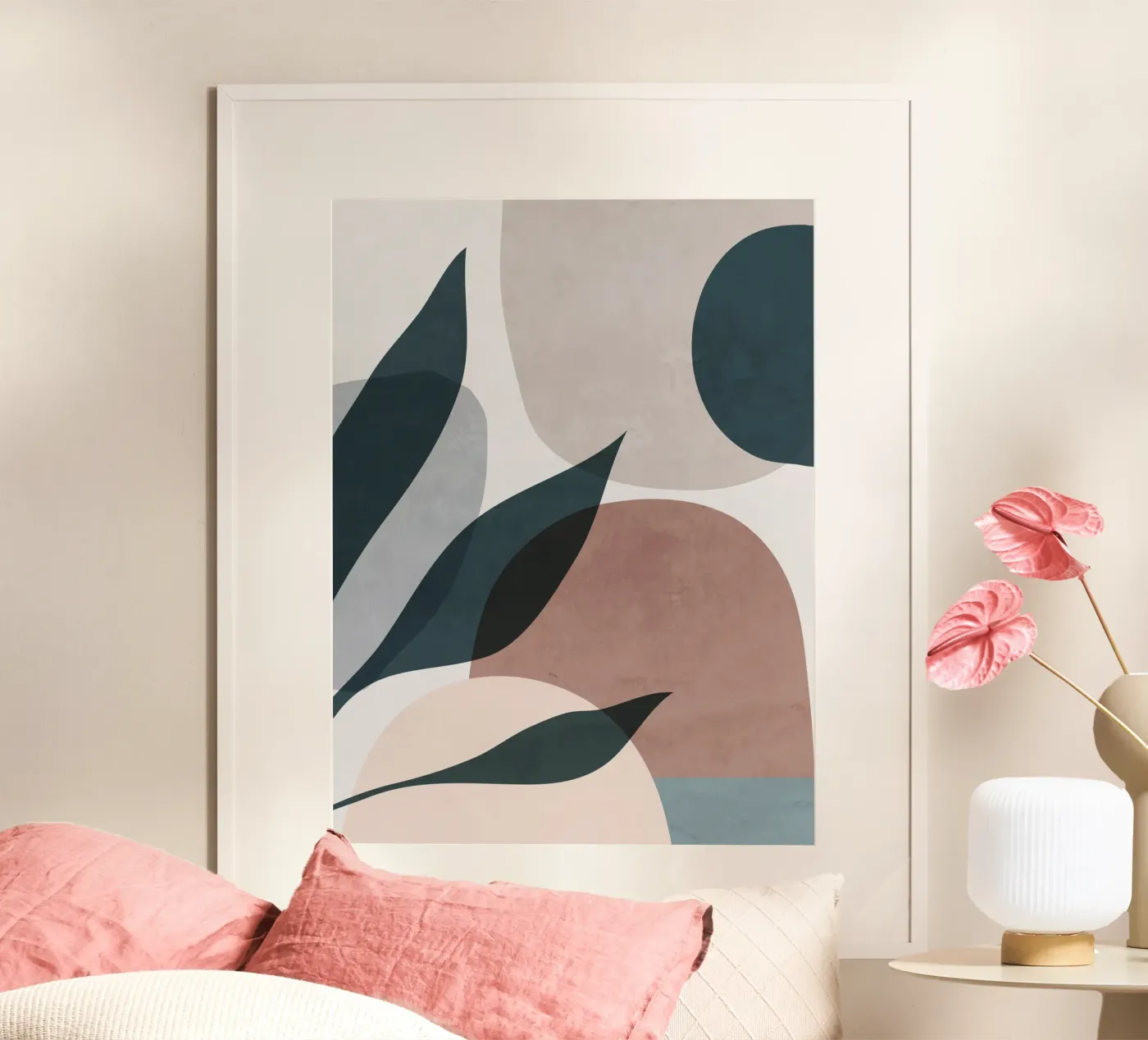 Forme morbide minimali V poster da ThingDesign