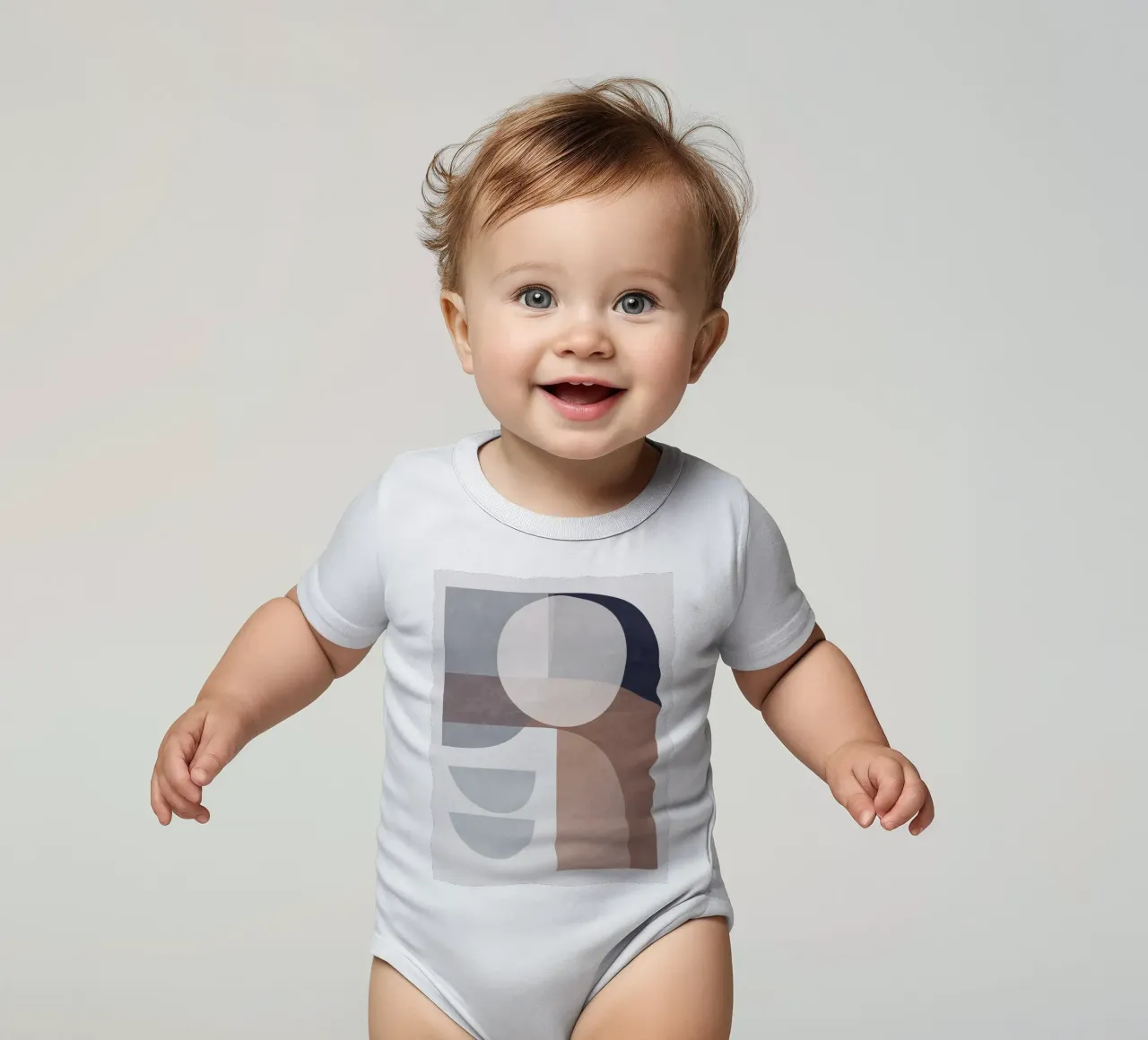Forme morbide minime IV body neonato maniche corte da ThingDesign