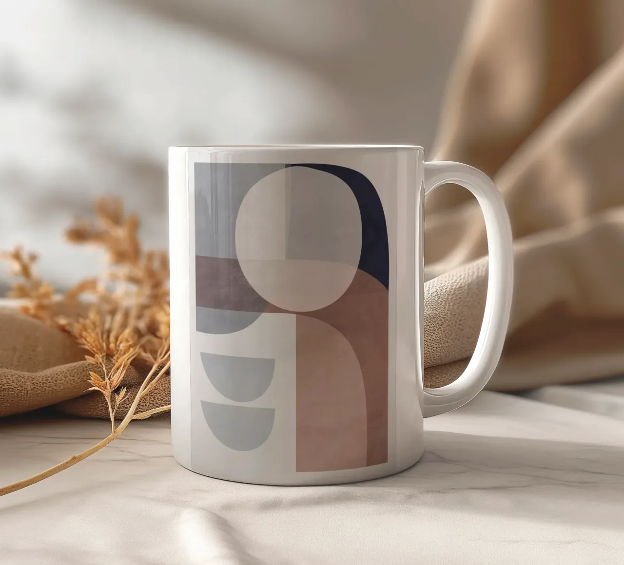 Forme morbide minime IV tazza in ceramica da ThingDesign