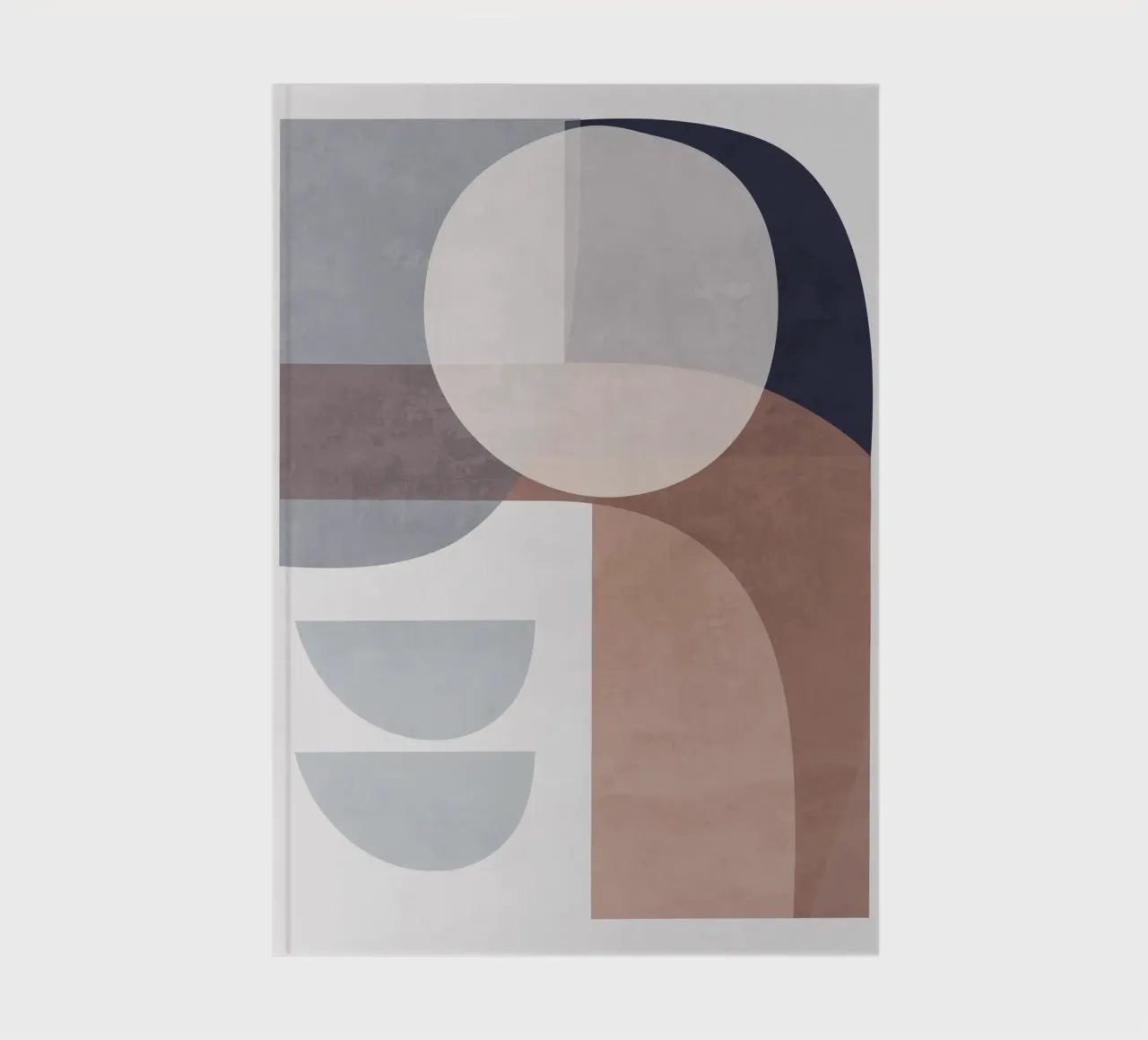 Minimal Soft Shapes IV notebook by ThingDesign