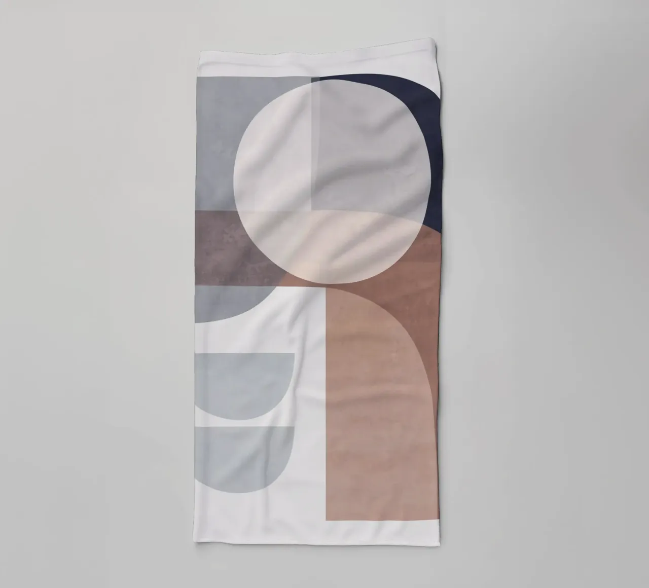 Minimal Soft Shapes IV towel by ThingDesign