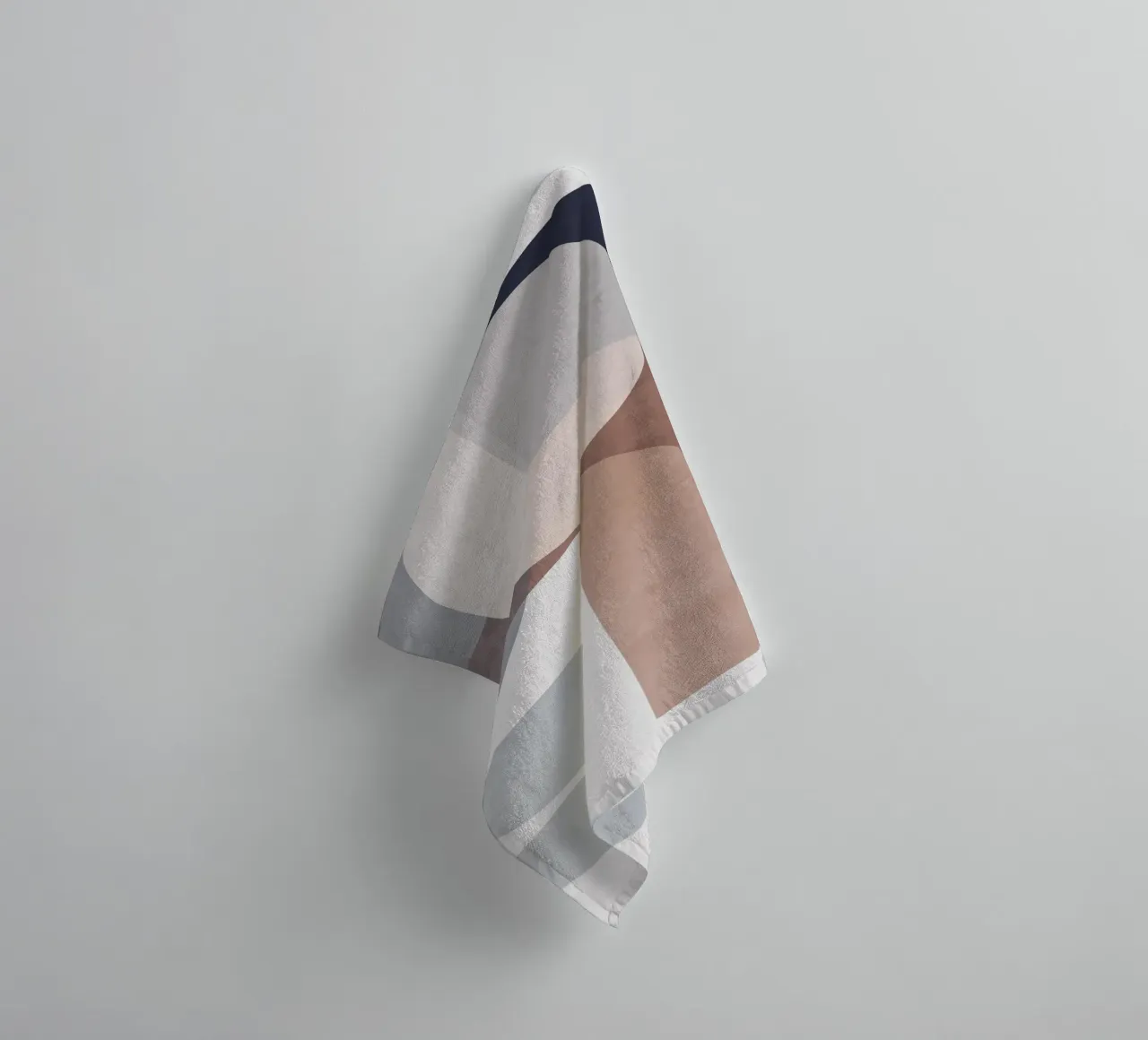 Minimal Soft Shapes IV towel by ThingDesign