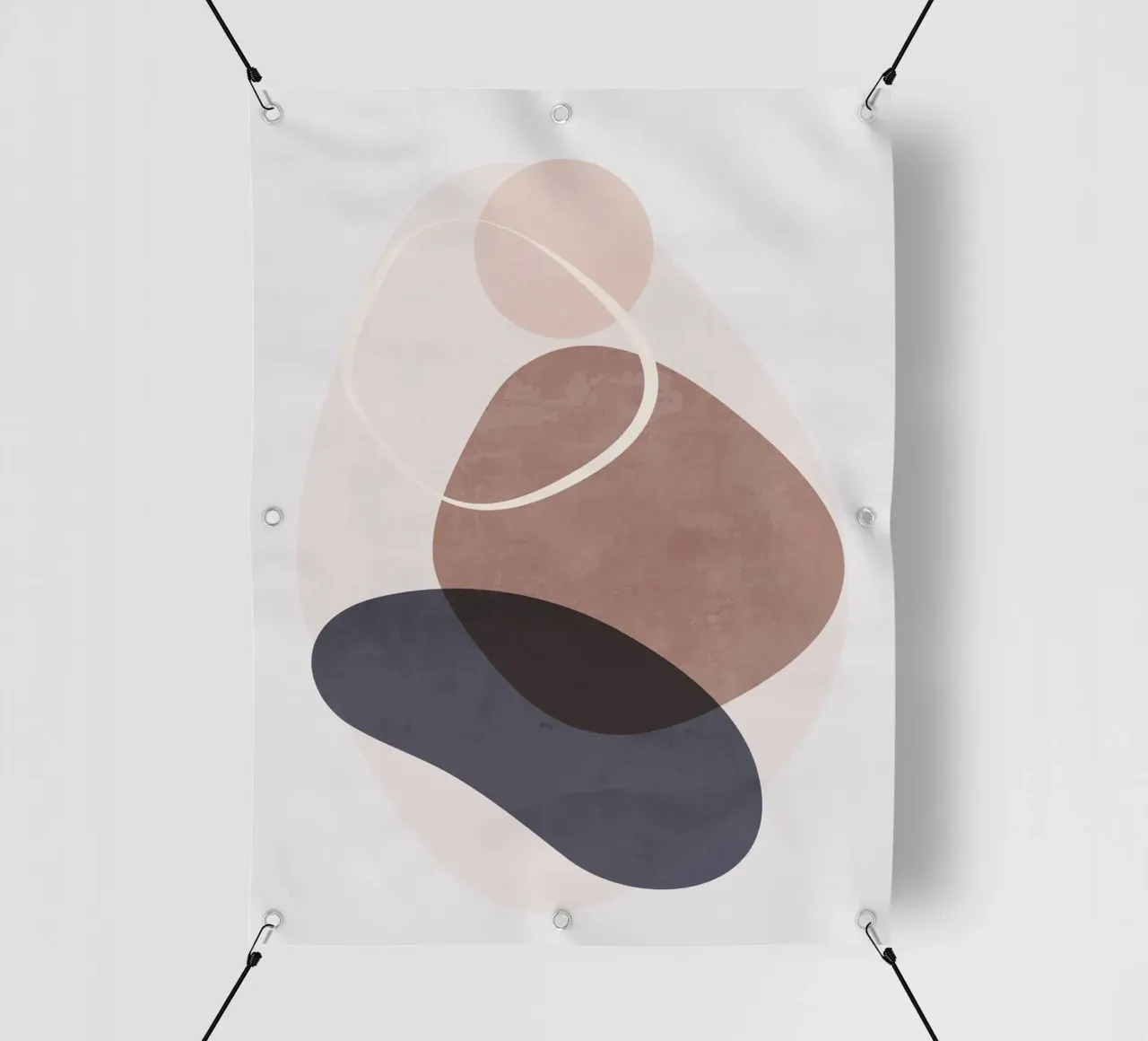Forme morbide minimali III telo in pvc da ThingDesign