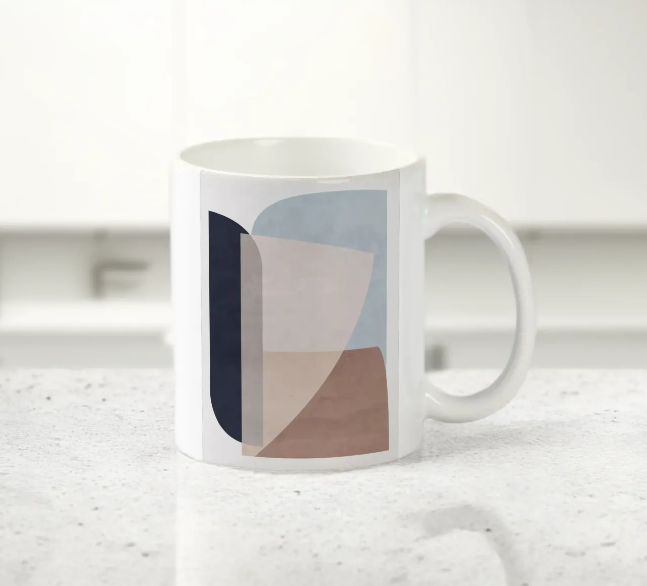Forme morbide minimali II tazza in ceramica da ThingDesign