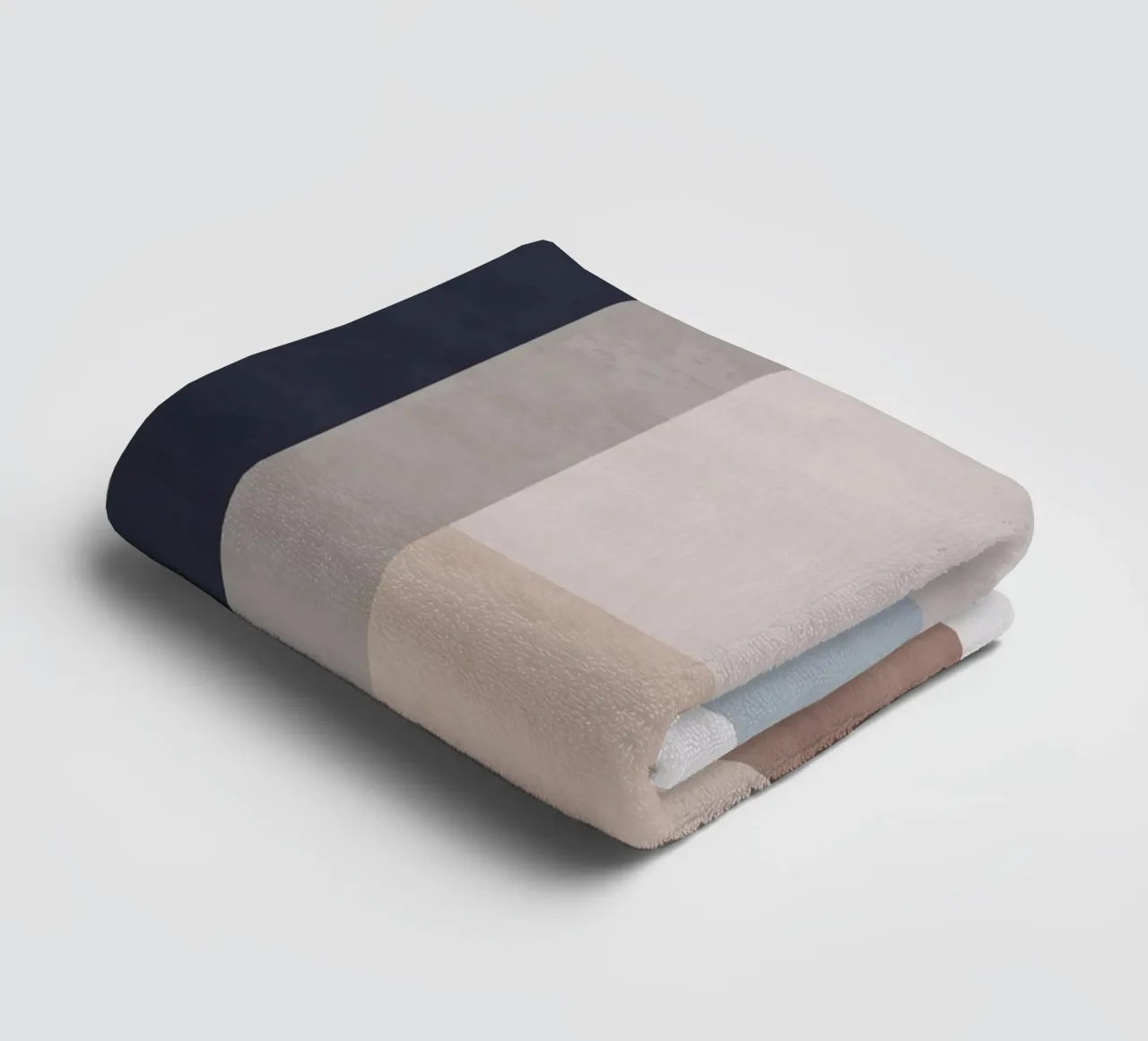 Minimal Soft Shapes II towel by ThingDesign