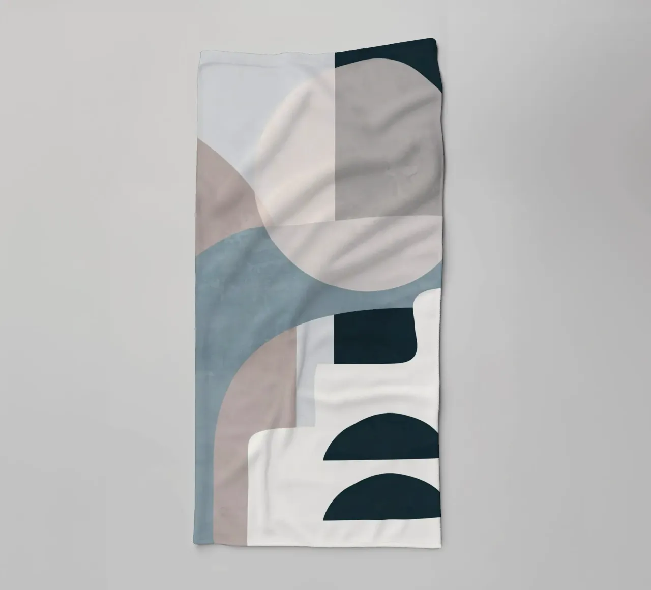 Minimal Soft Shapes I towel by ThingDesign