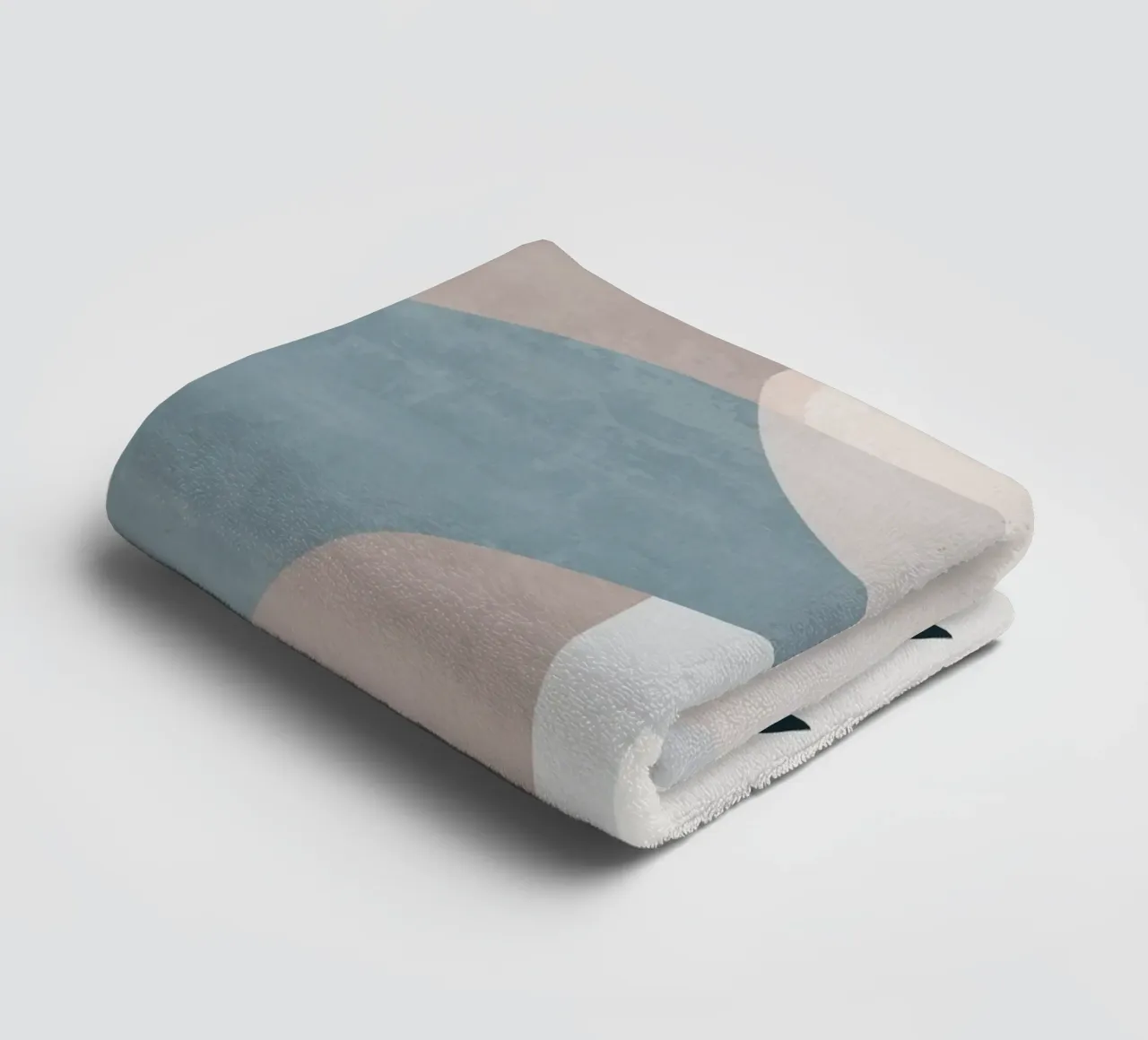 Minimal Soft Shapes I towel by ThingDesign