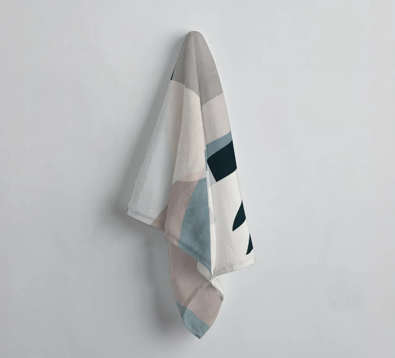 Minimal Soft Shapes I towel by ThingDesign