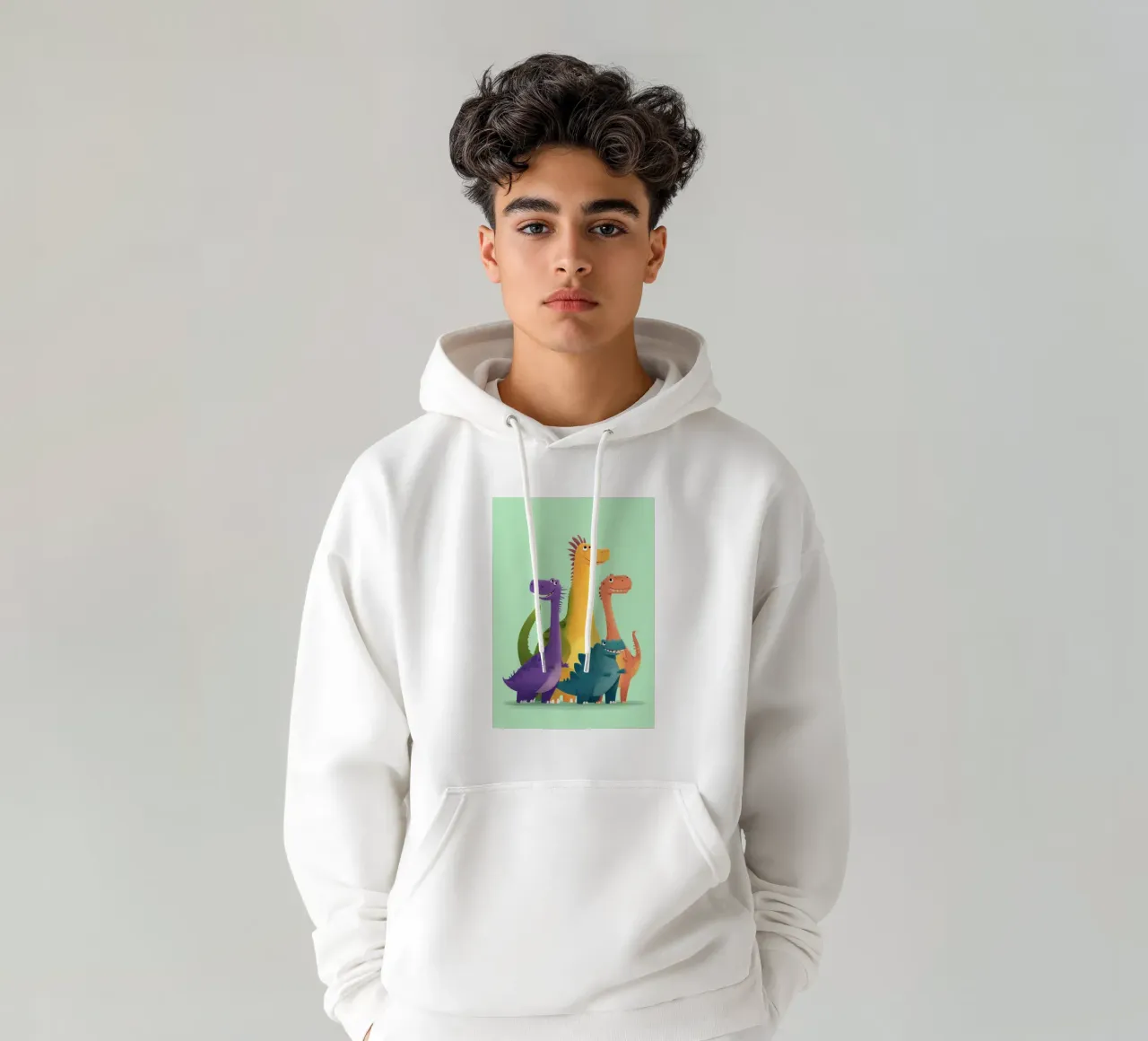 Dino Squad felpa con cappuccio da Kiara