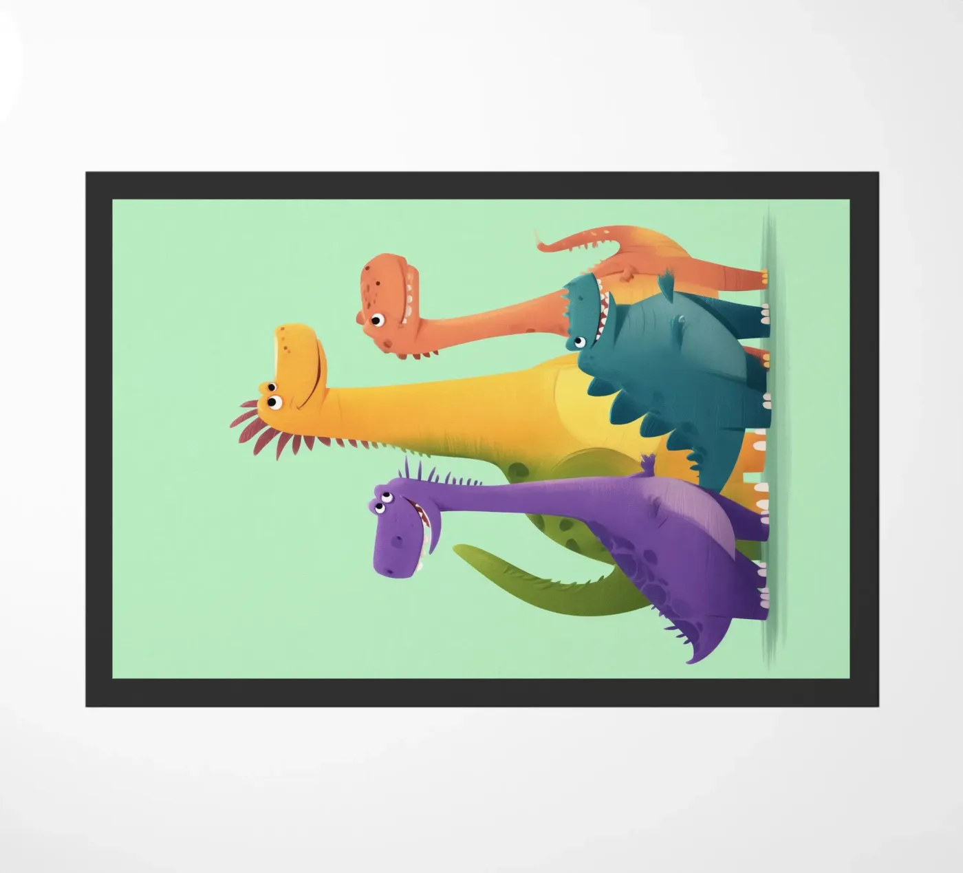 Dino Squad deurmat van Kiara