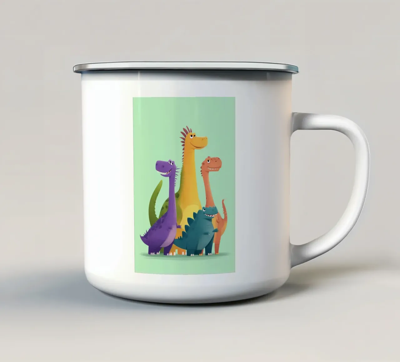 Dino Squad tazza in smalto da Kiara