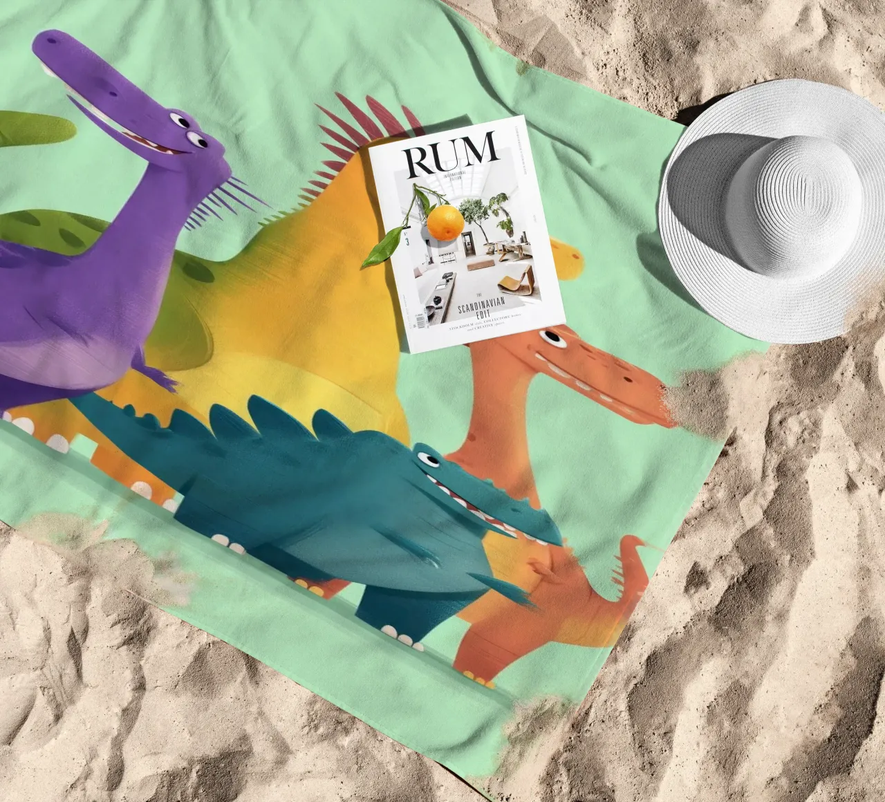 Dino Squad telo mare da Kiara