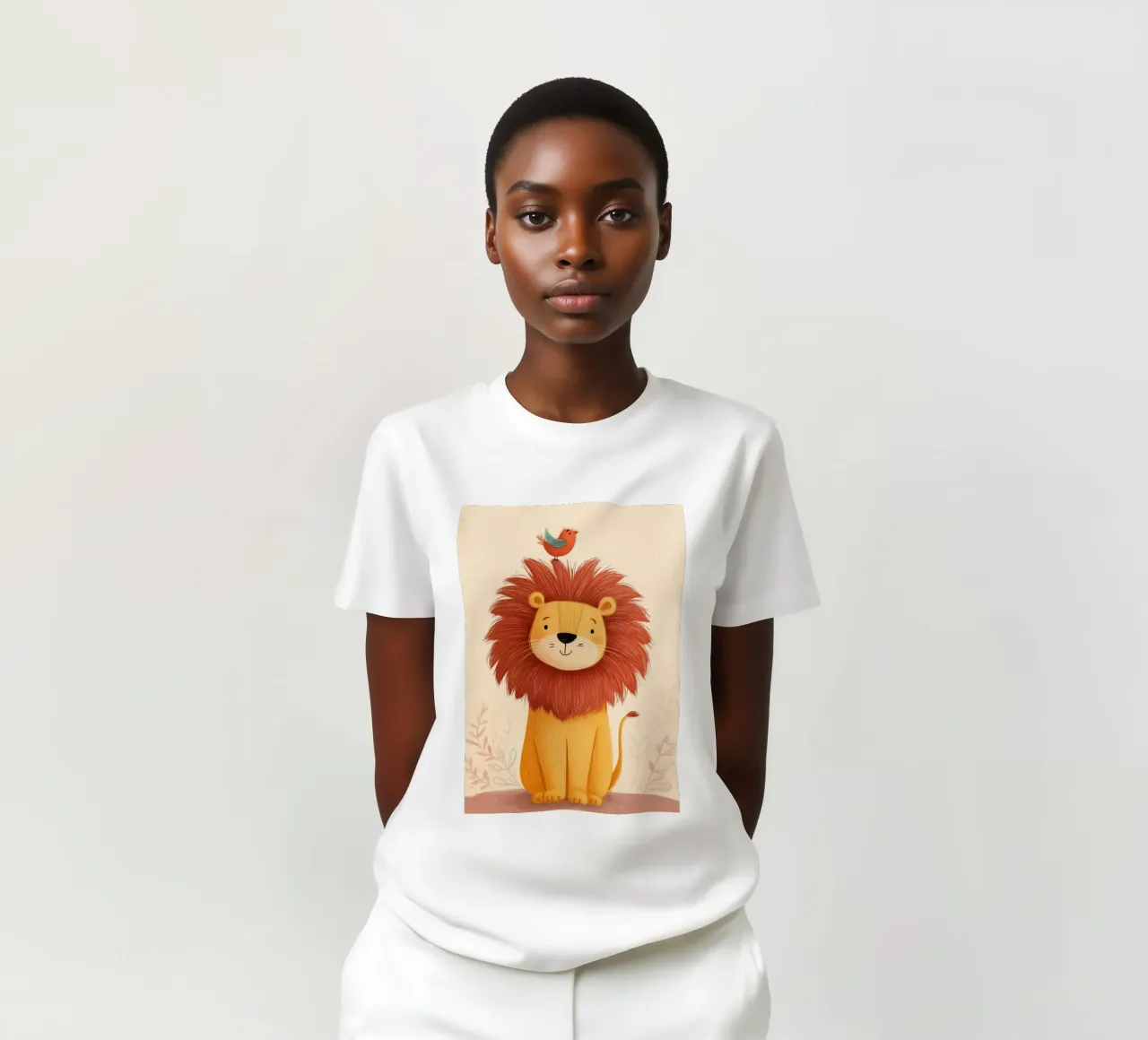 Lion and the Songbird t-shirt da Kiara