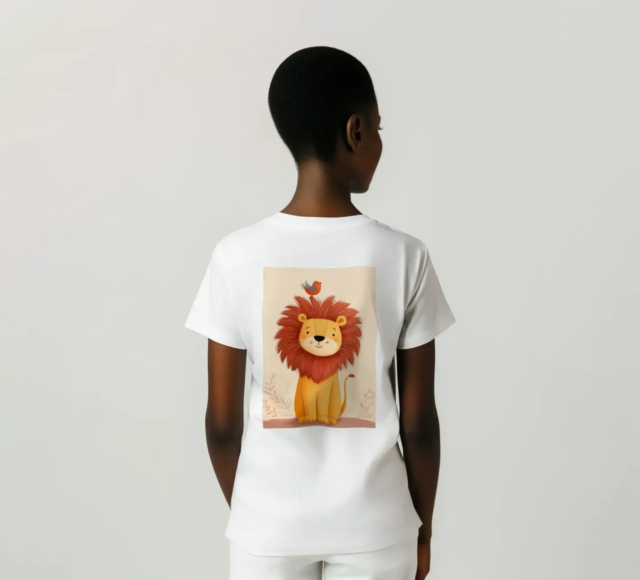 Lion and the Songbird t-shirt da Kiara