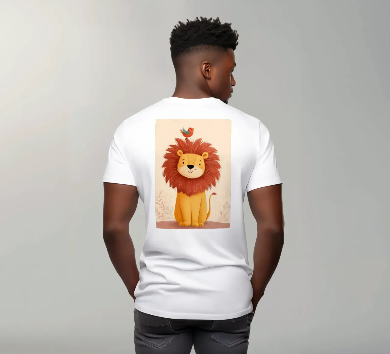 Lion and the Songbird t-shirt da Kiara