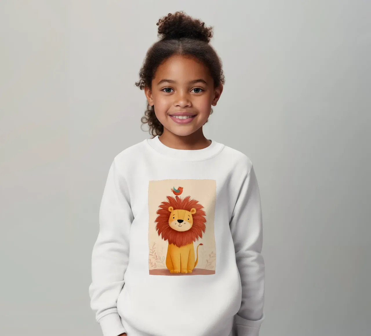 Lion and the Songbird felpa bambino da Kiara