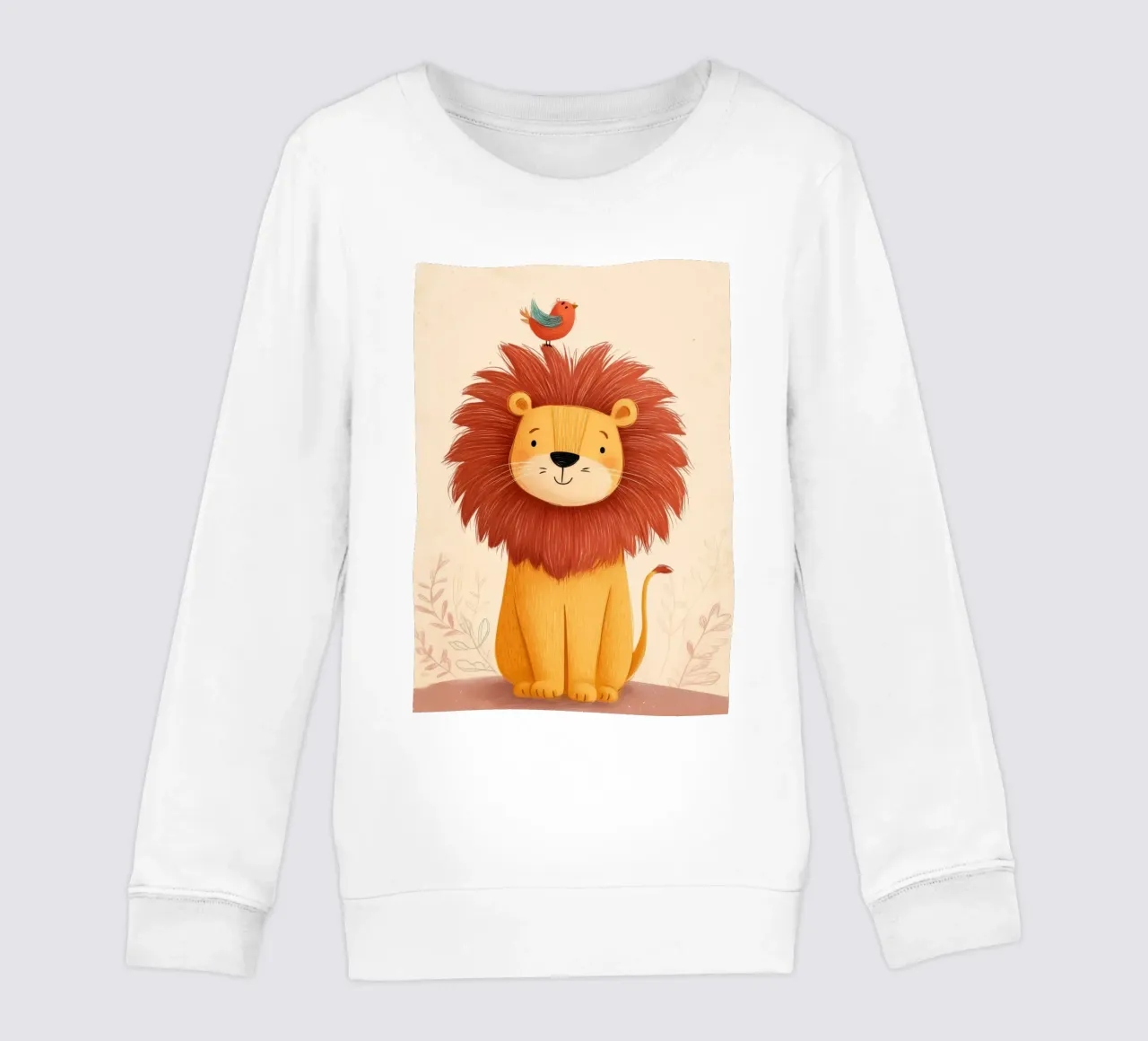 Lion and the Songbird felpa bambino da Kiara