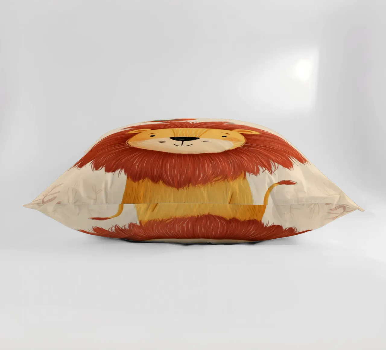 Lion and the Songbird cuscino da Kiara