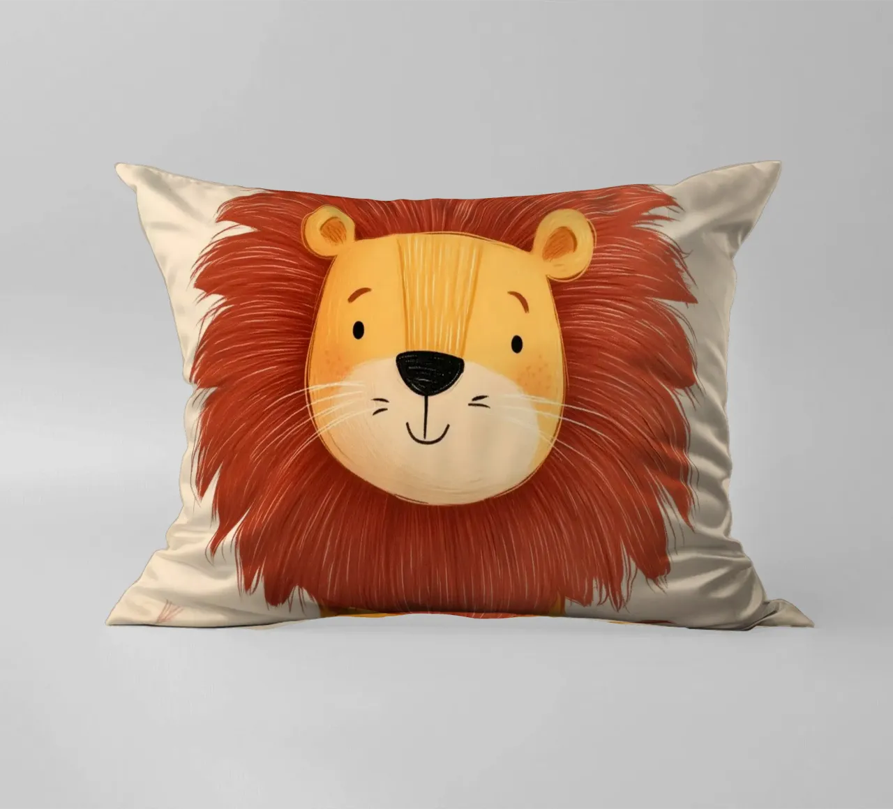 Lion and the Songbird cuscino da Kiara