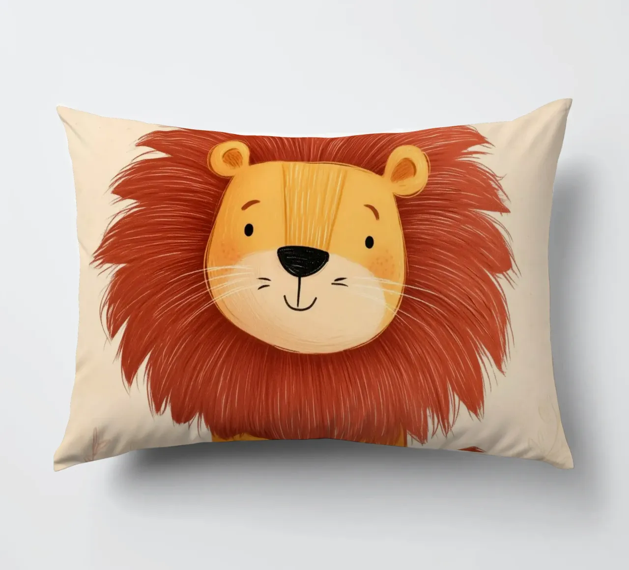 Lion and the Songbird cuscino da Kiara