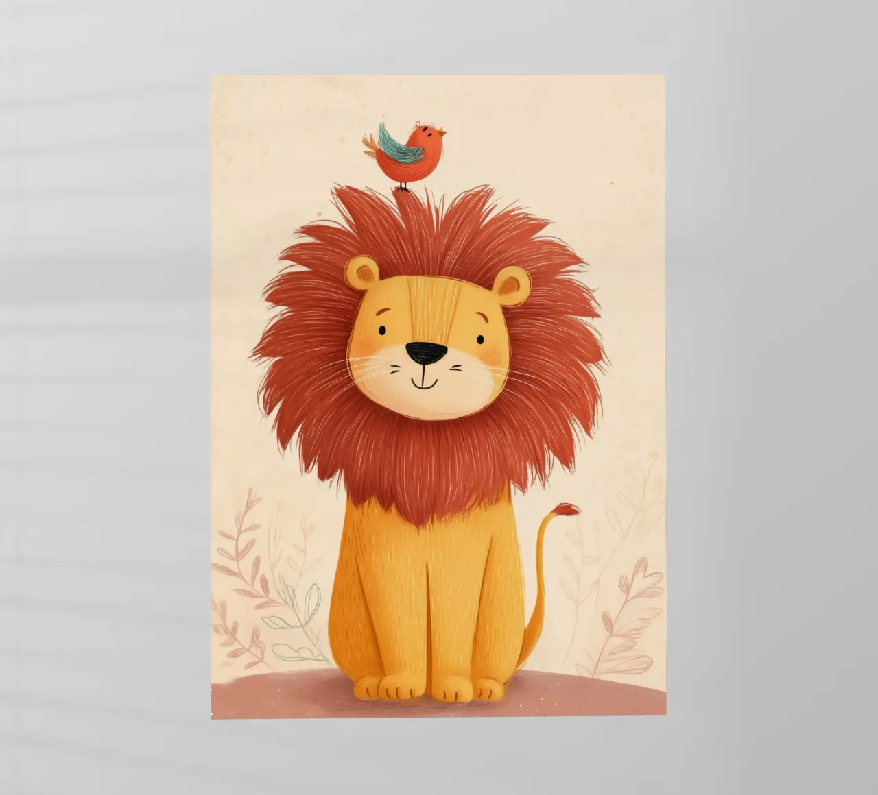 Lion and the Songbird pellicola backlit da Kiara