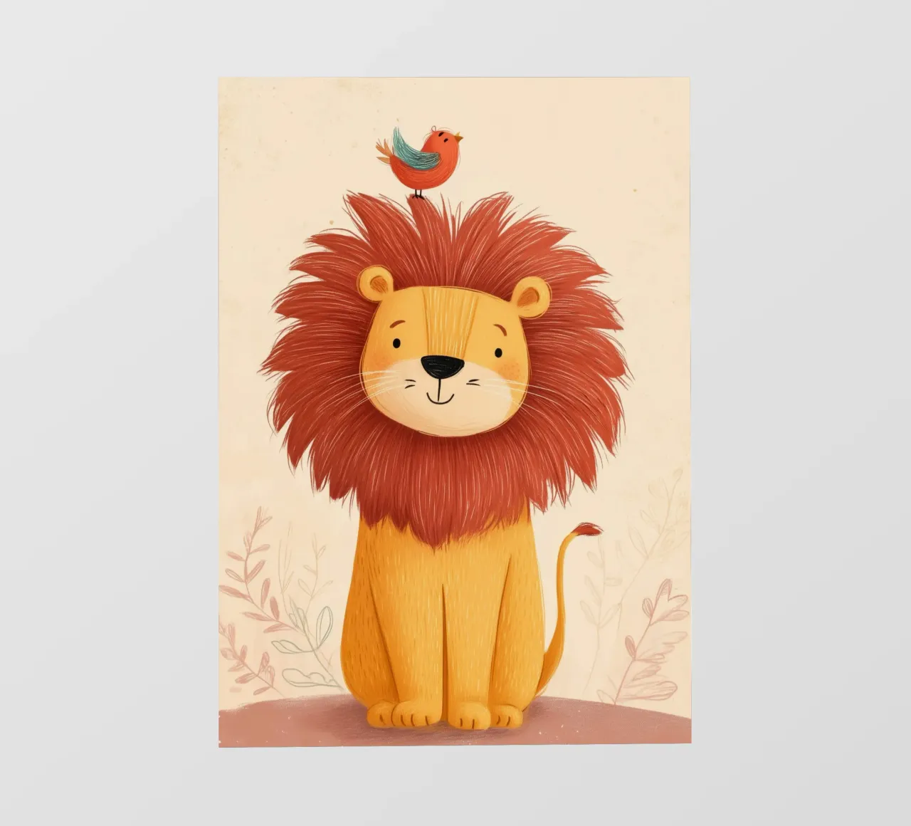 Lion and the Songbird pellicola backlit da Kiara