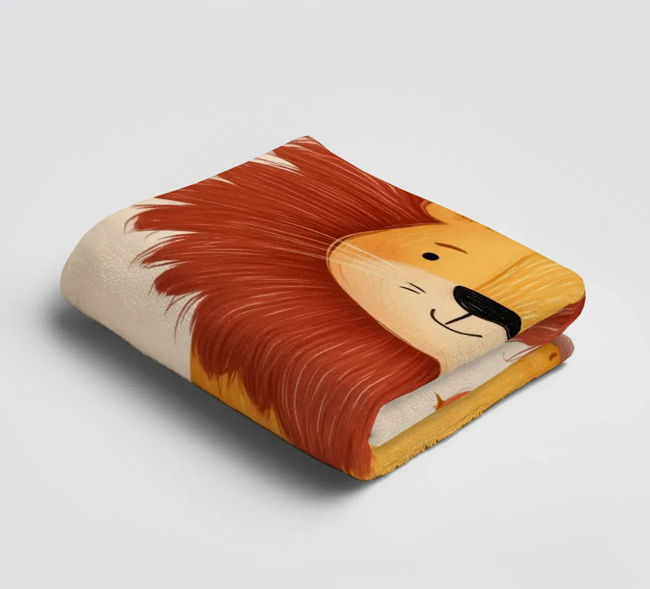 Lion and the Songbird asciugamano da bagno da Kiara