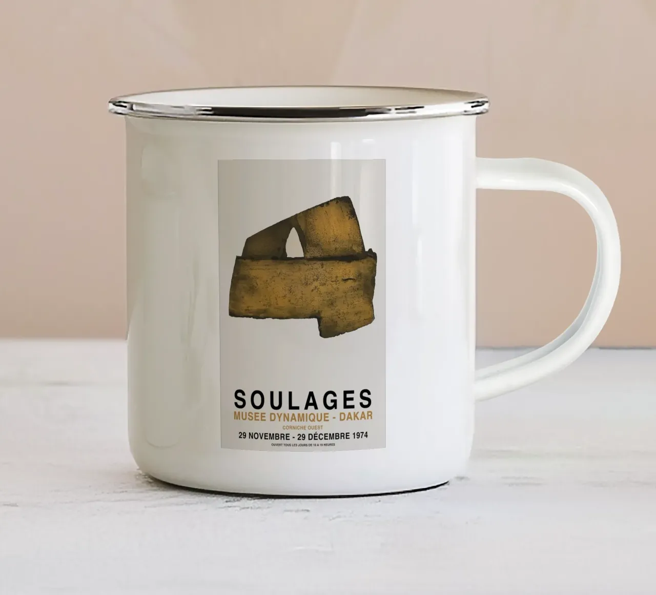 Oro tazza in smalto da Gottlie Bulrich