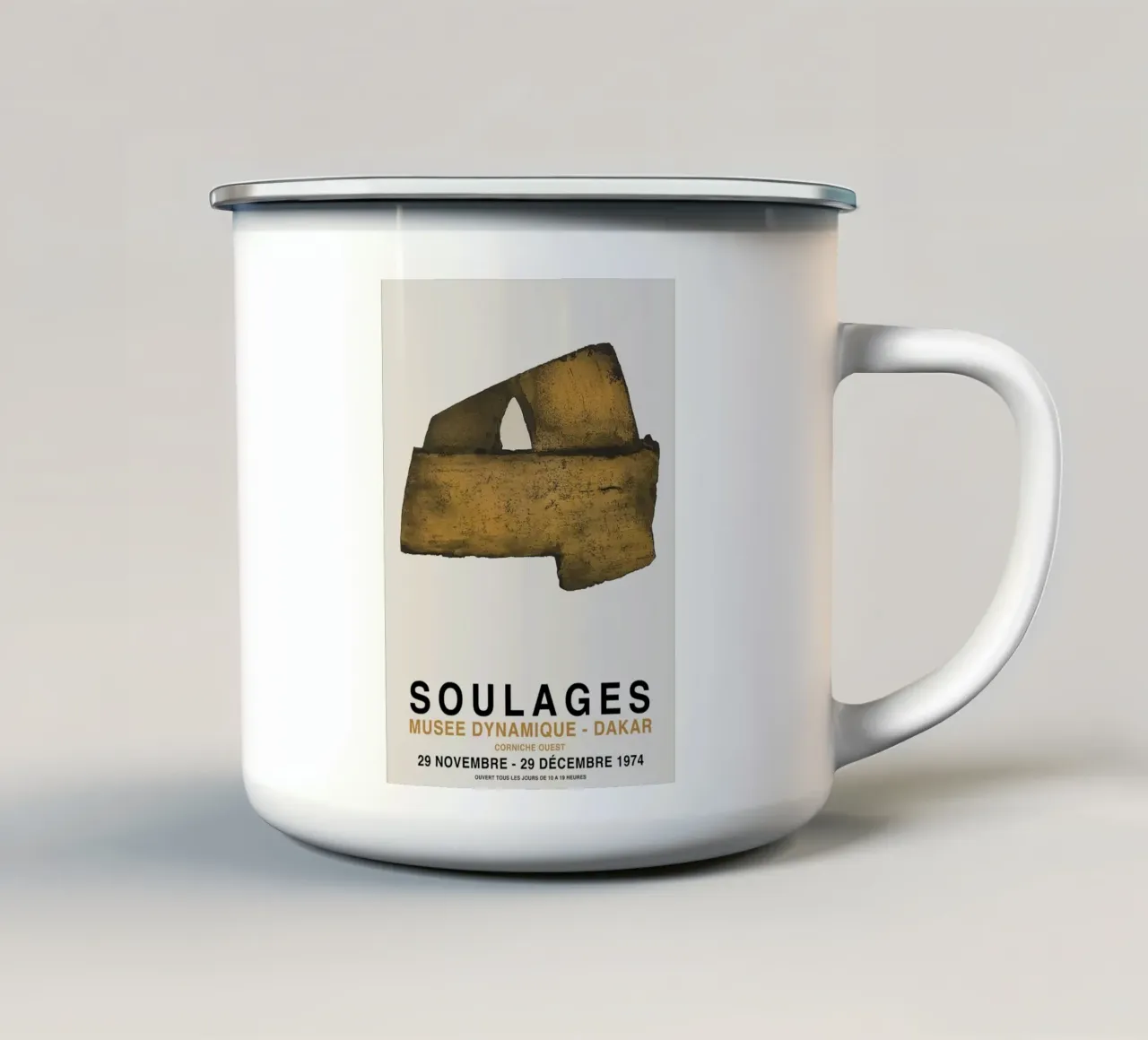 Oro tazza in smalto da Gottlie Bulrich
