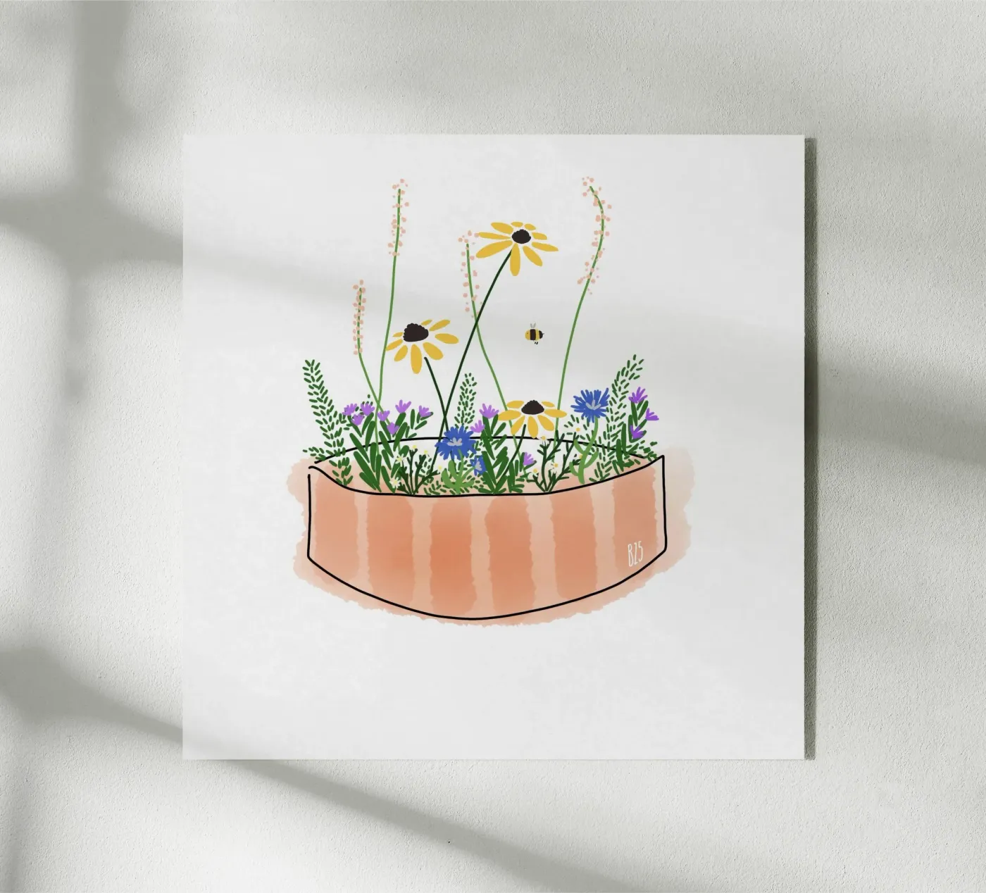 Blumen plexiglas de BINNE