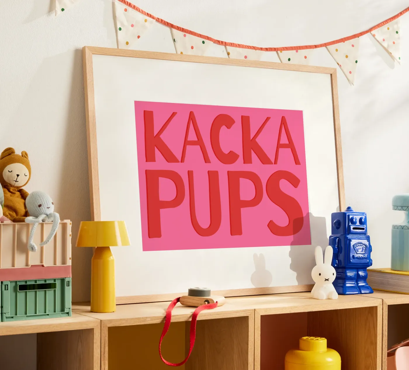Kacka Pups poster da maedle&co