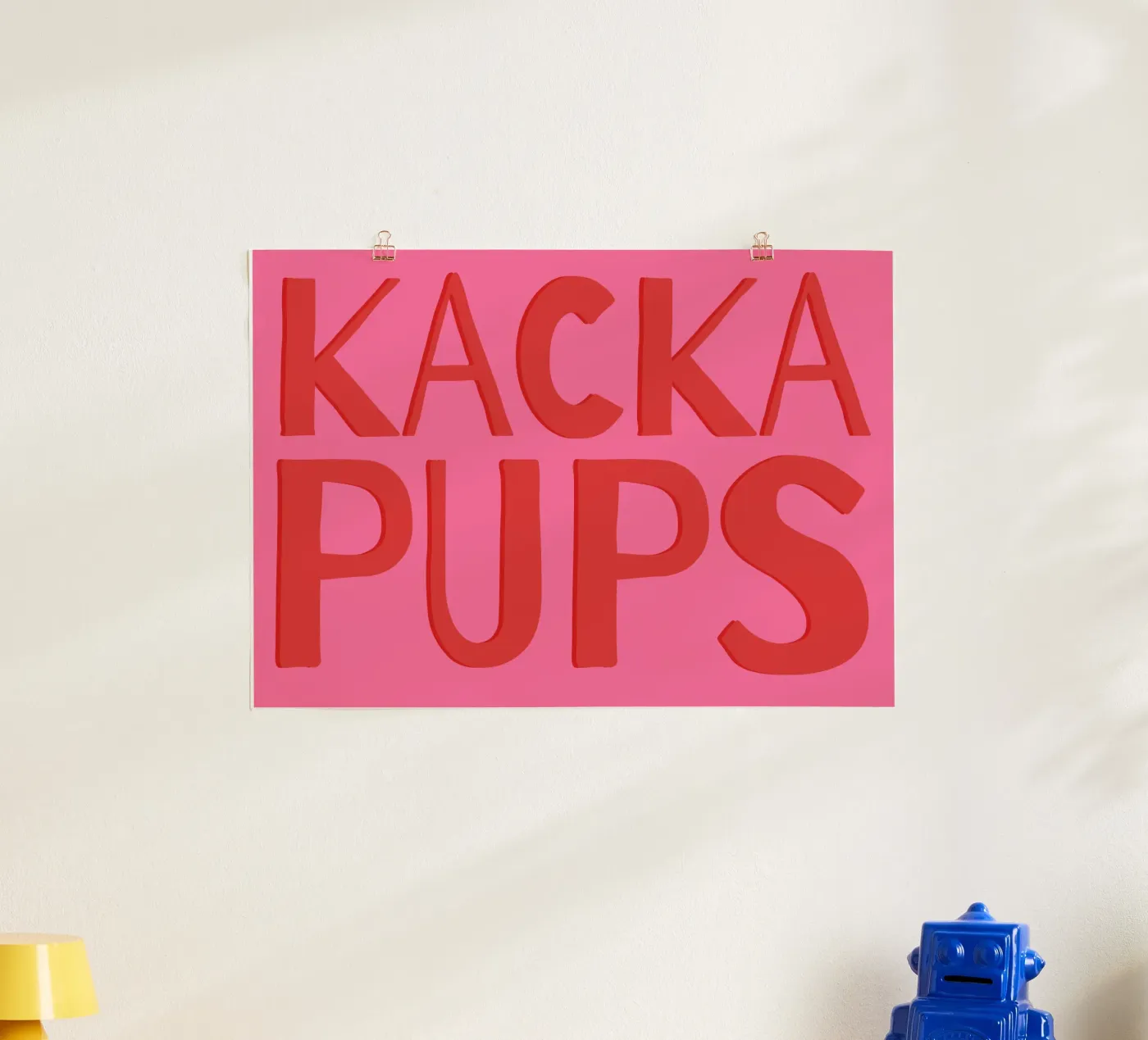 Kacka Pups poster da maedle&co